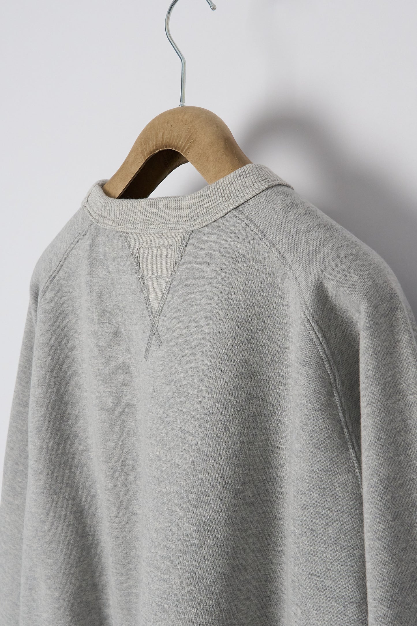 Puamana CN Sweatshirt - Japanese Brushed Fleece - Hambledon Grey
