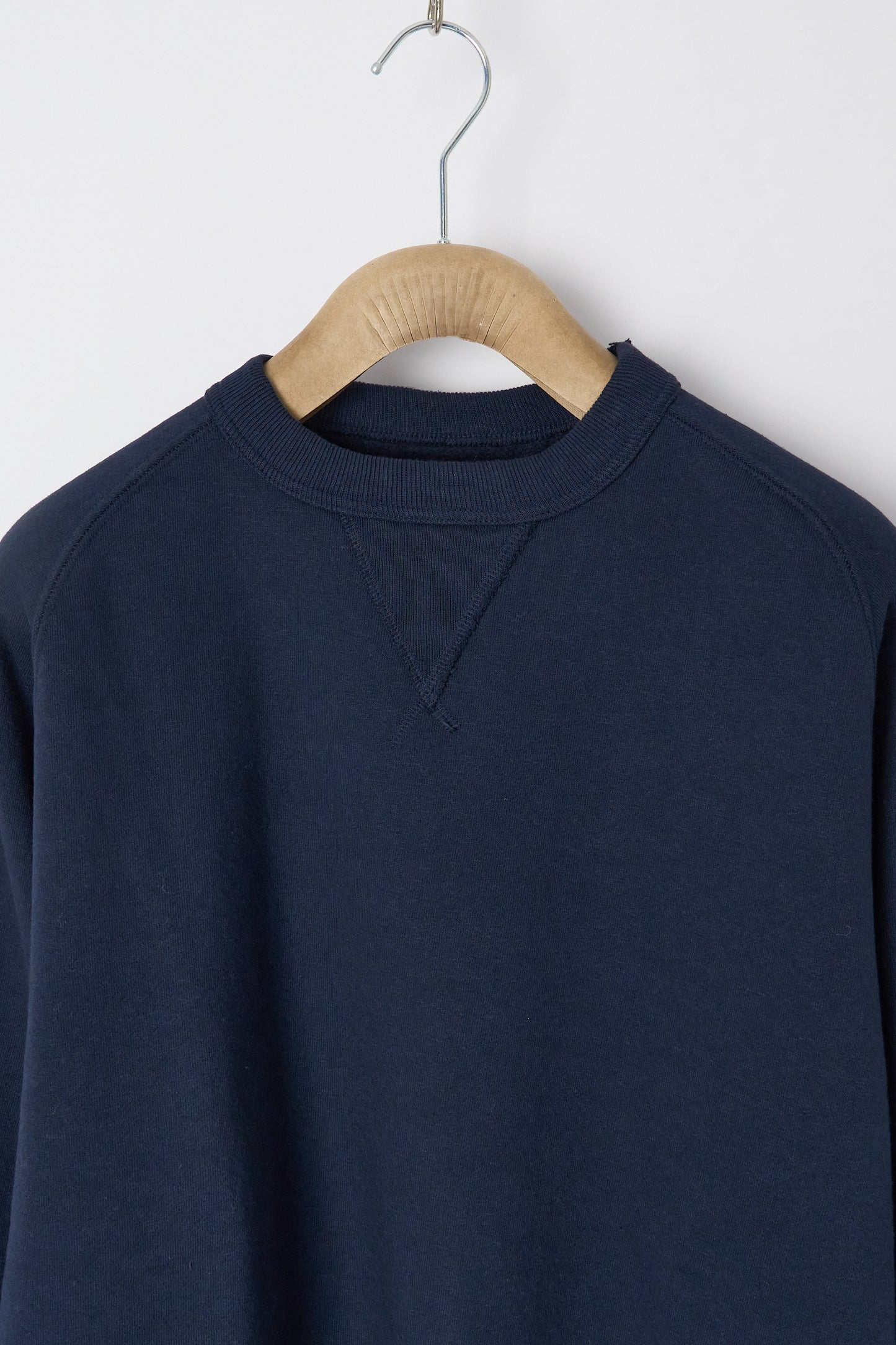 Puamana CN Sweatshirt - Japanese Brushed Fleece - Dark Navy