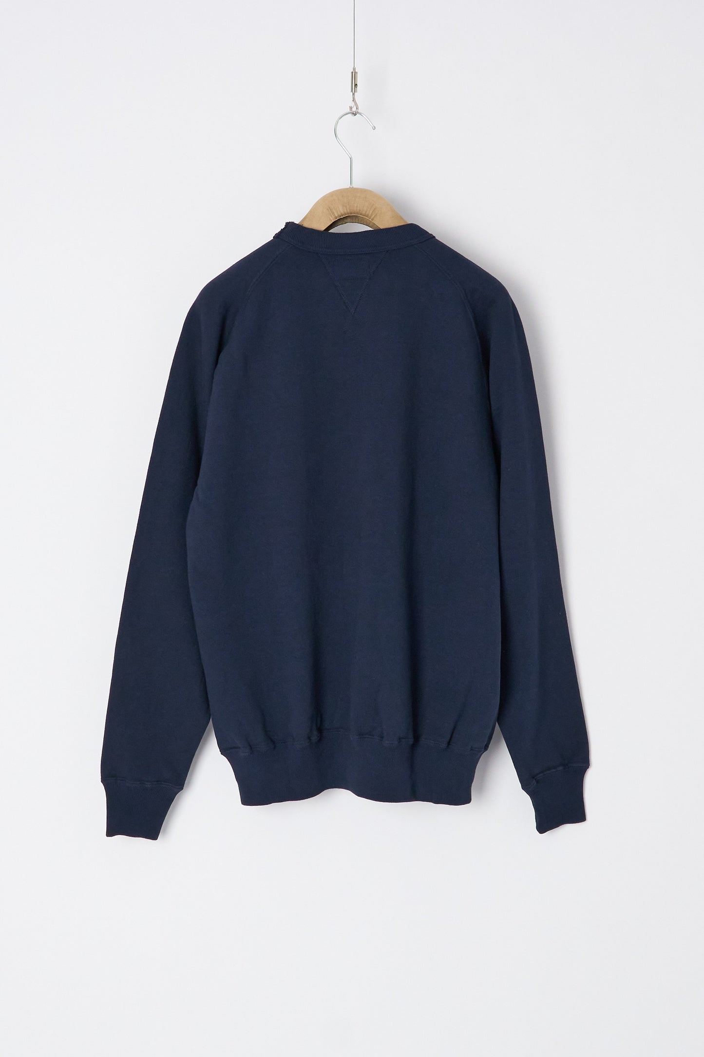 Puamana CN Sweatshirt - Japanese Brushed Fleece - Dark Navy