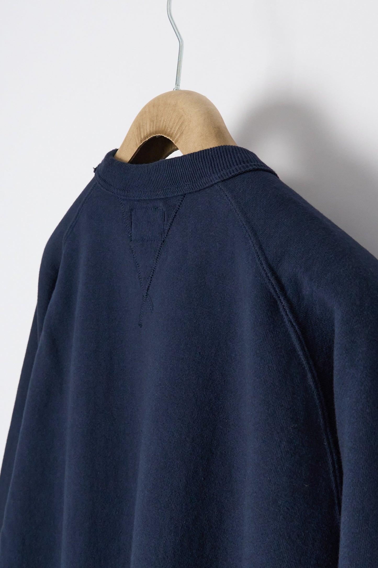 Puamana CN Sweatshirt - Japanese Brushed Fleece - Dark Navy