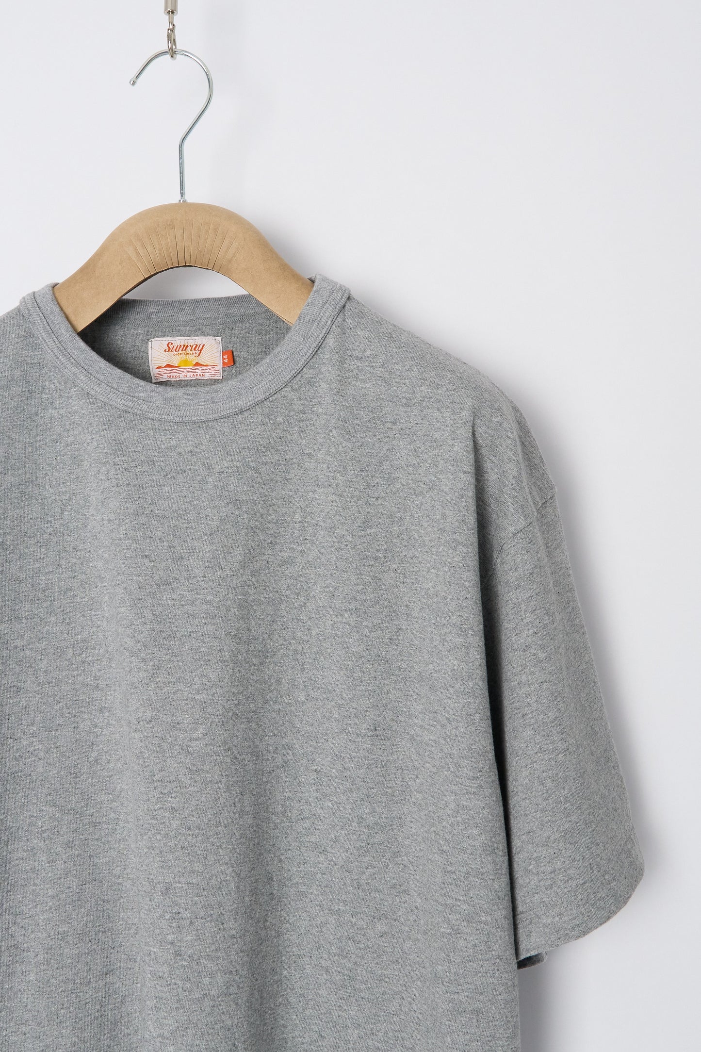 Makaha SS T-Shirt -300gsm Japanese Jersey - Hambledon Grey