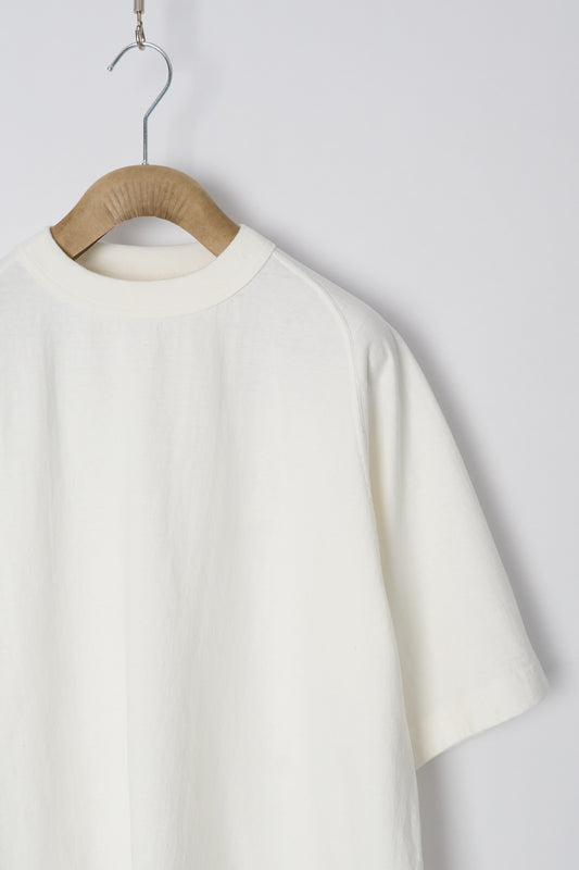 Mahuna SS T-Shirt - Ochiwata Recycled Cotton - Off White