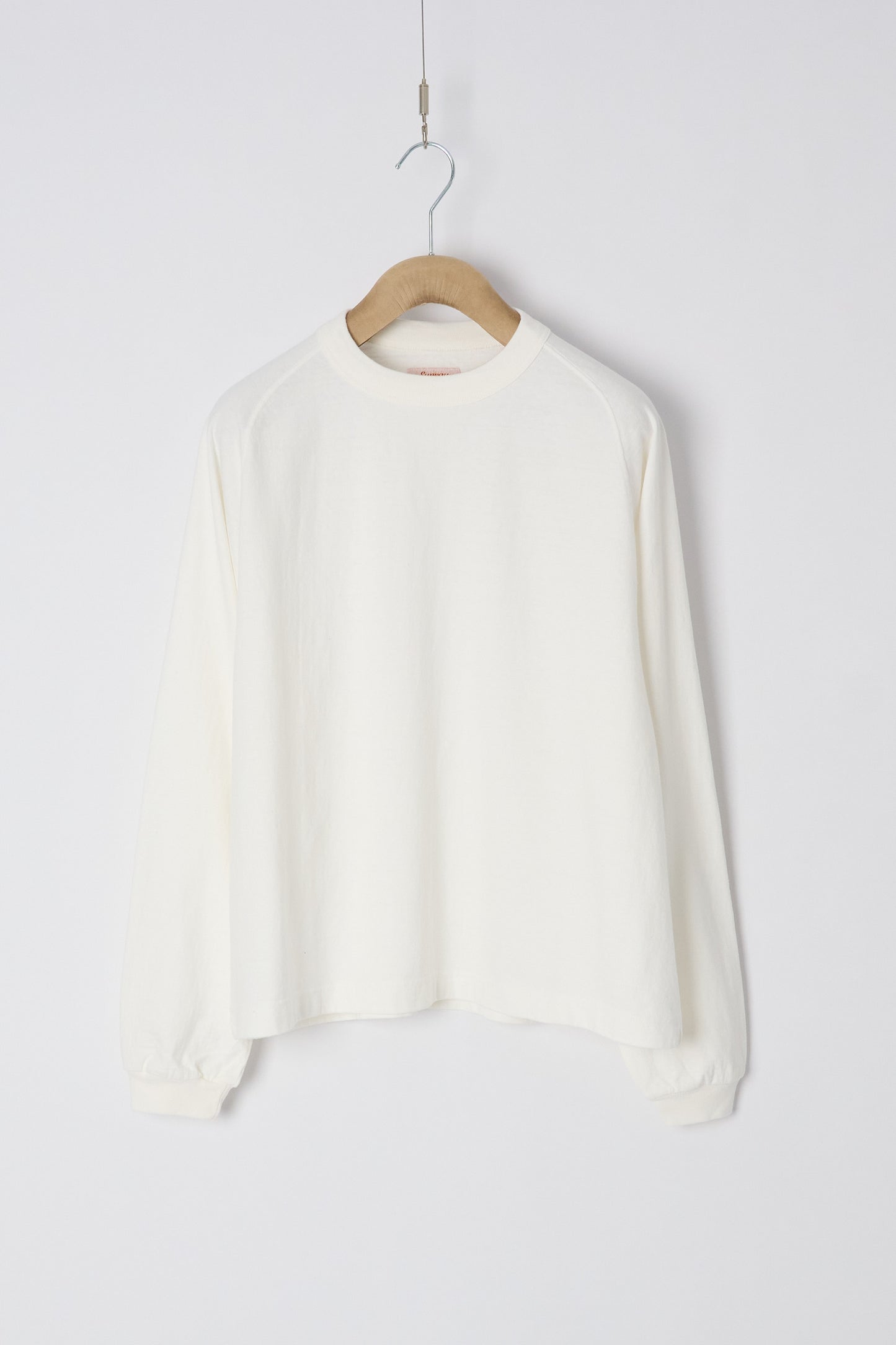 Mahuna LS T-Shirt - Ochiwata Recycled Cotton - Off White