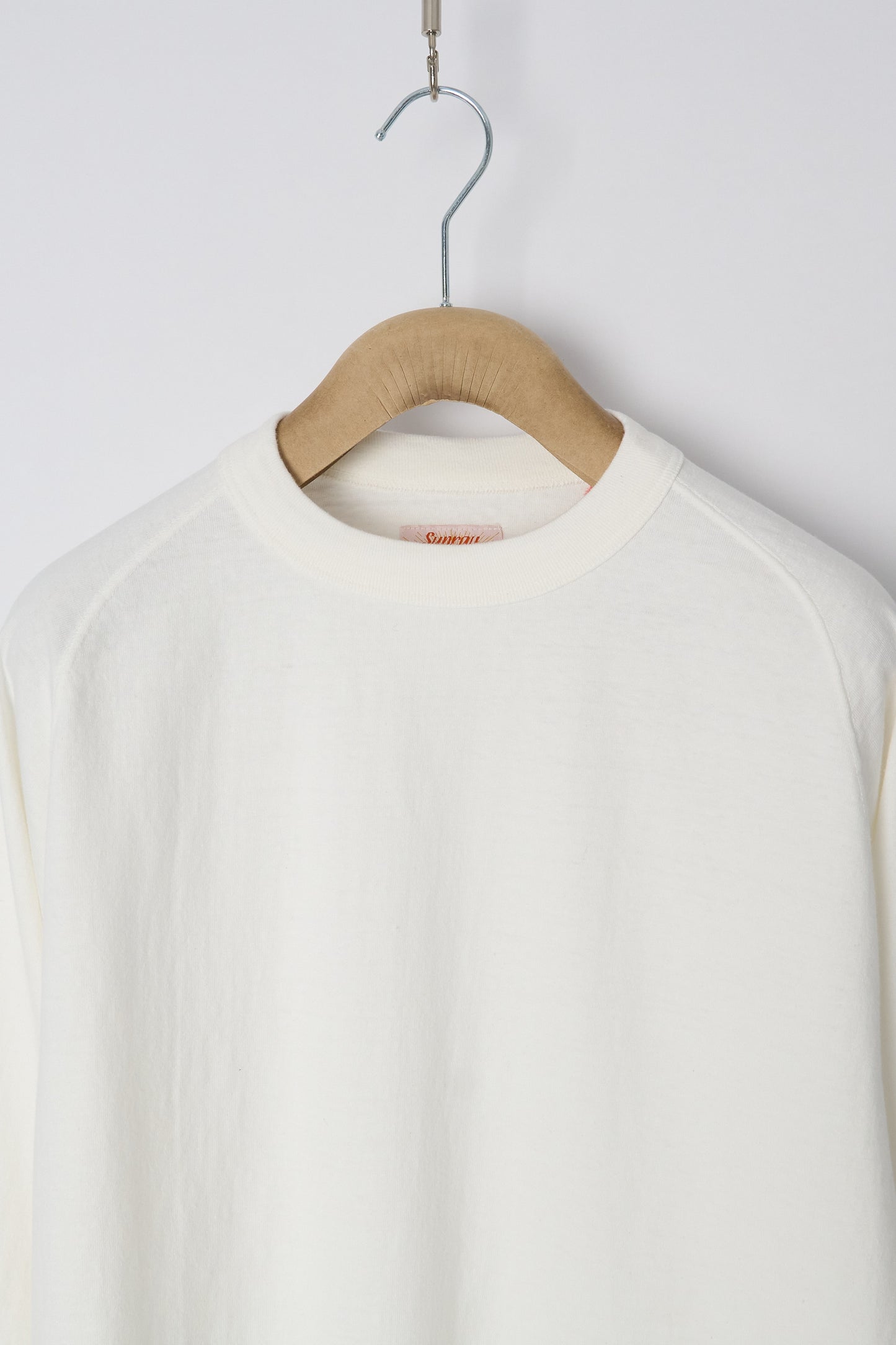 Mahuna LS T-Shirt - Ochiwata Recycled Cotton - Off White