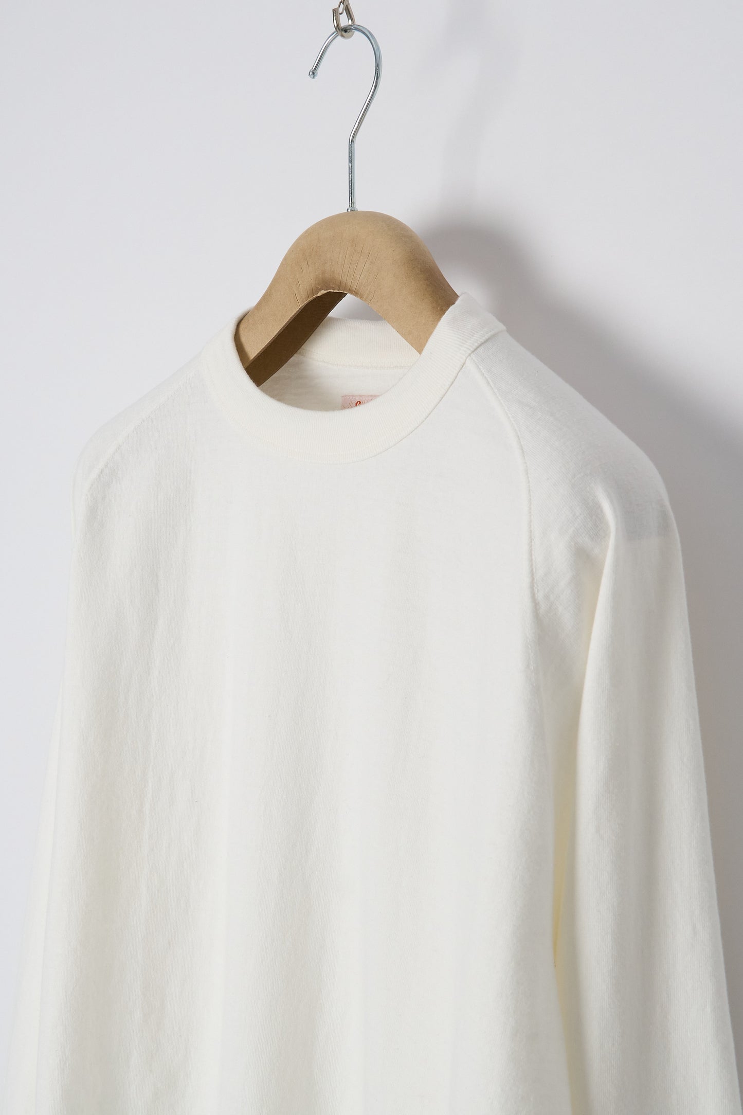 Mahuna LS T-Shirt - Ochiwata Recycled Cotton - Off White