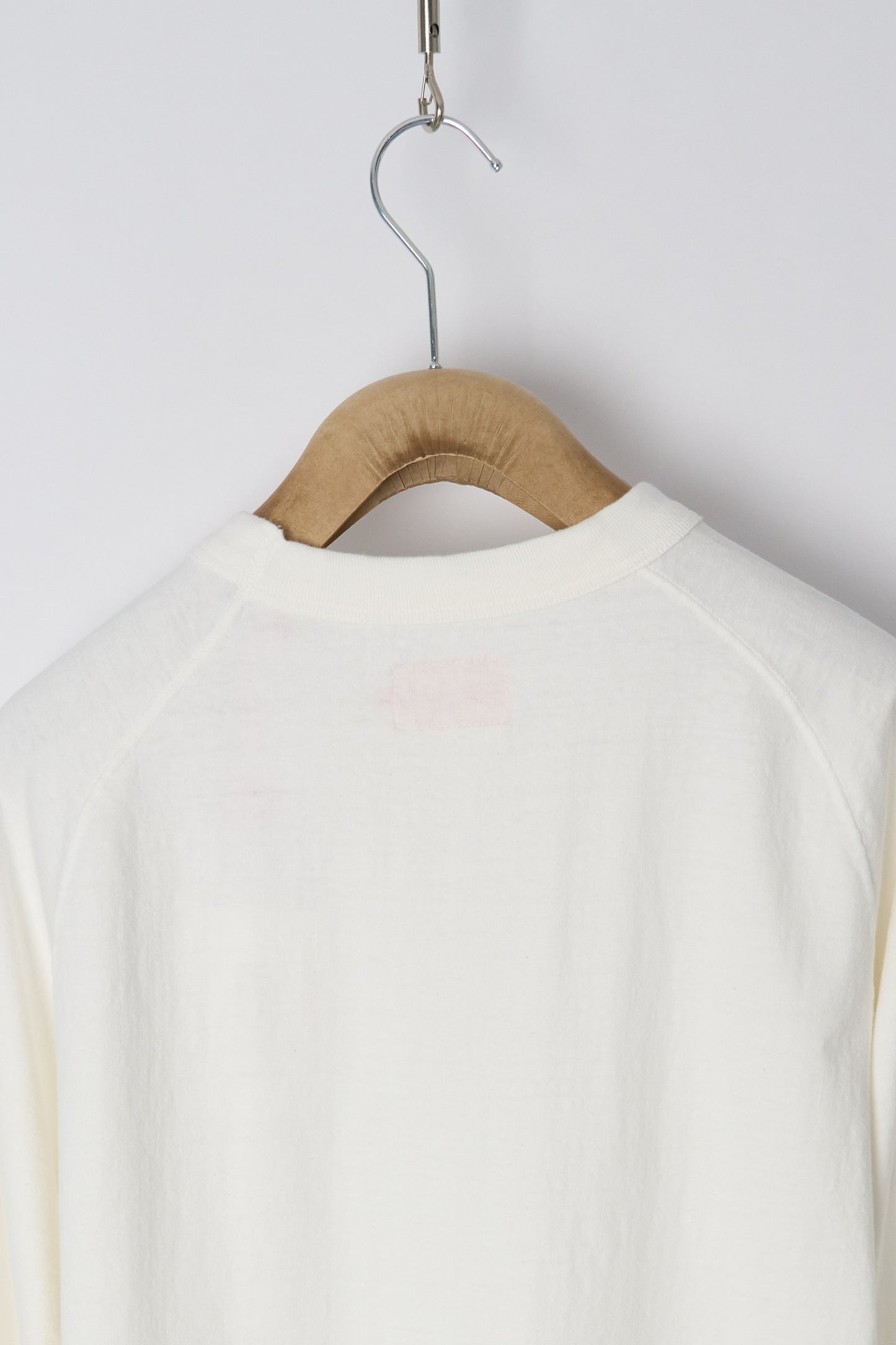 Mahuna LS T-Shirt - Ochiwata Recycled Cotton - Off White