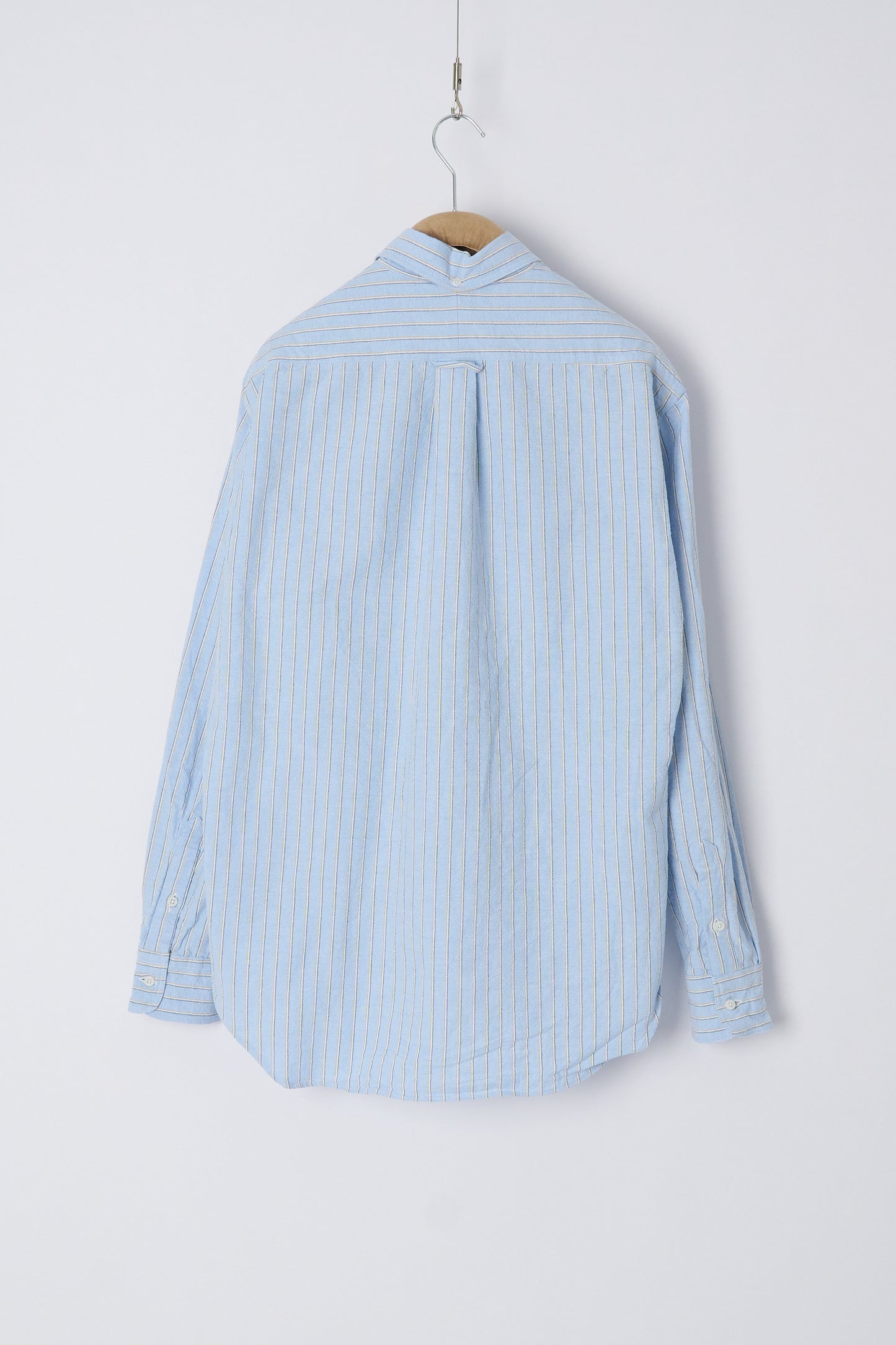 Blue Striped Japanese Oxford - Old Fit