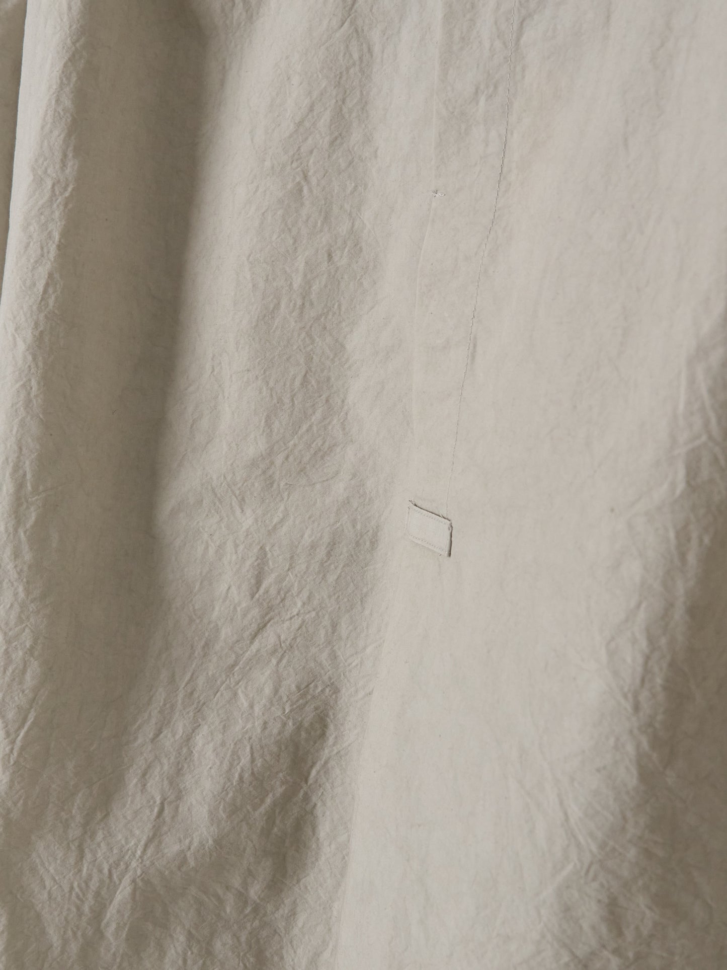 Gathered Pull-On Shirt - Light Grey