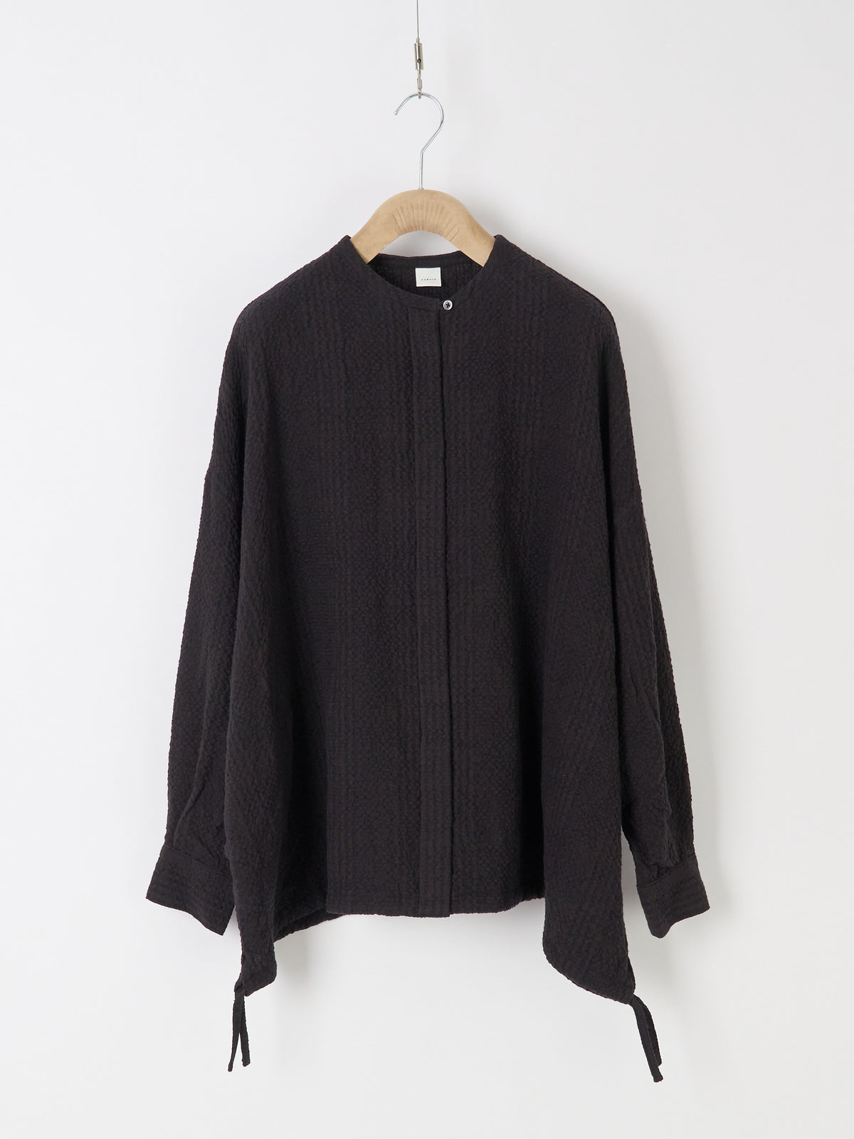 Oversized Shirt Cardigan - Check