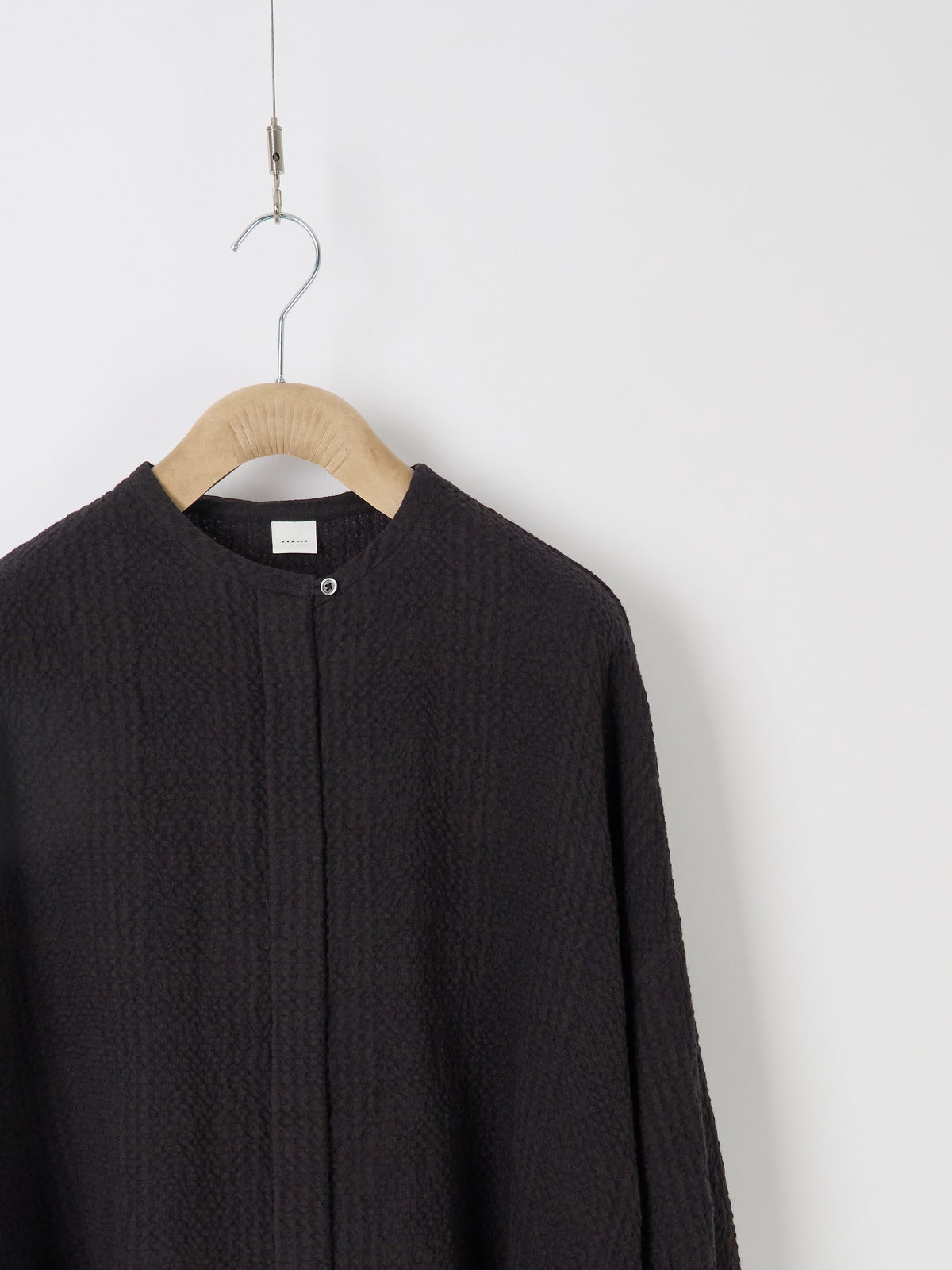 Oversized Shirt Cardigan - Check