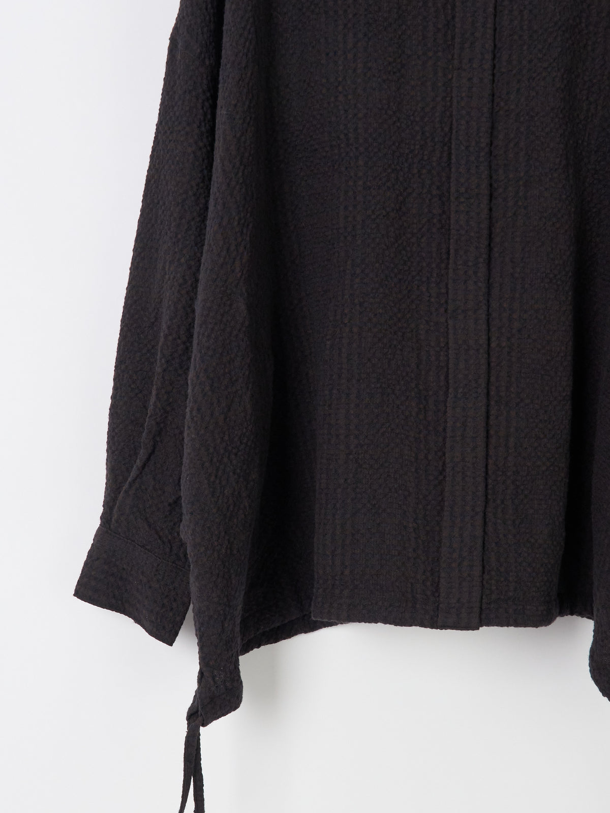 Oversized Shirt Cardigan - Check