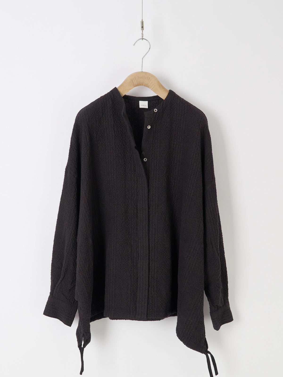 Oversized Shirt Cardigan - Check
