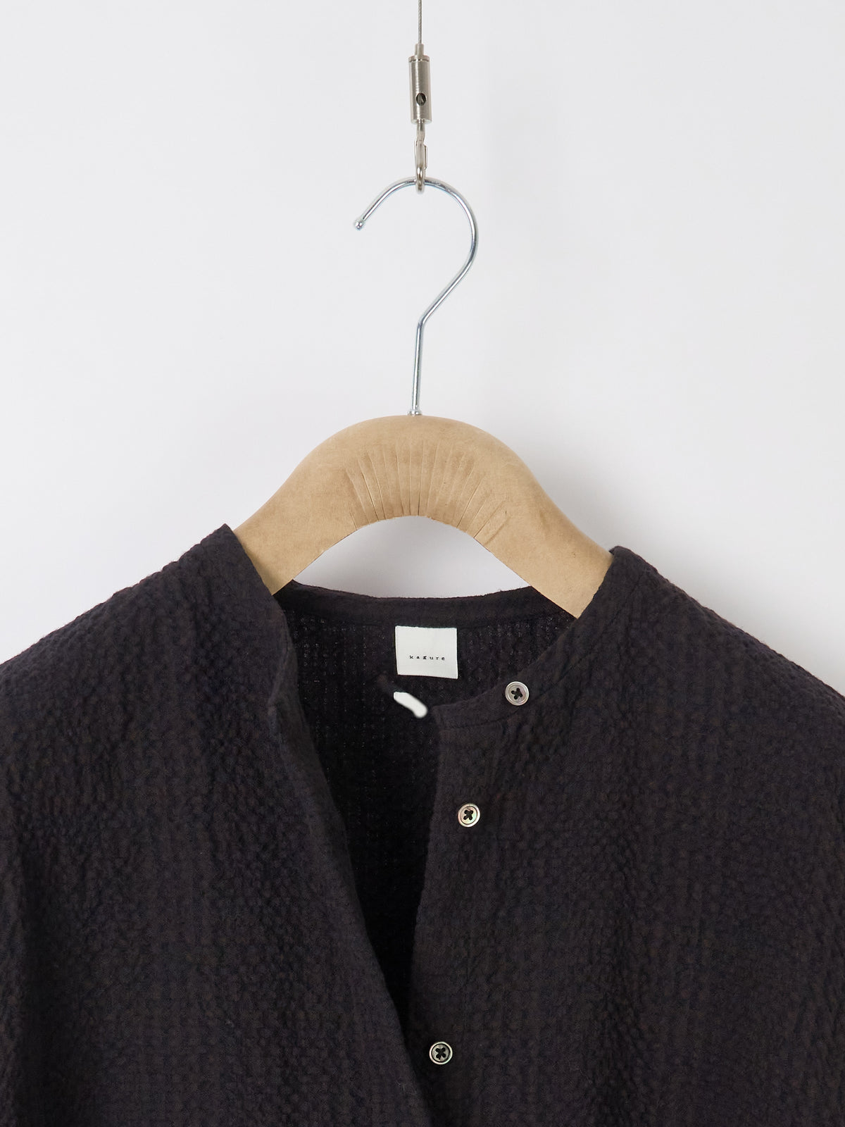 Oversized Shirt Cardigan - Check