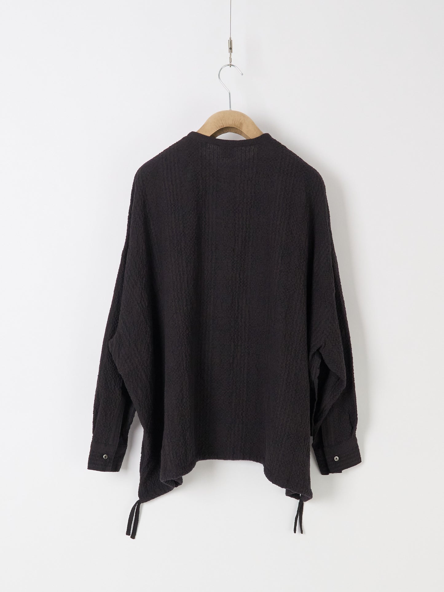 Oversized Shirt Cardigan - Check