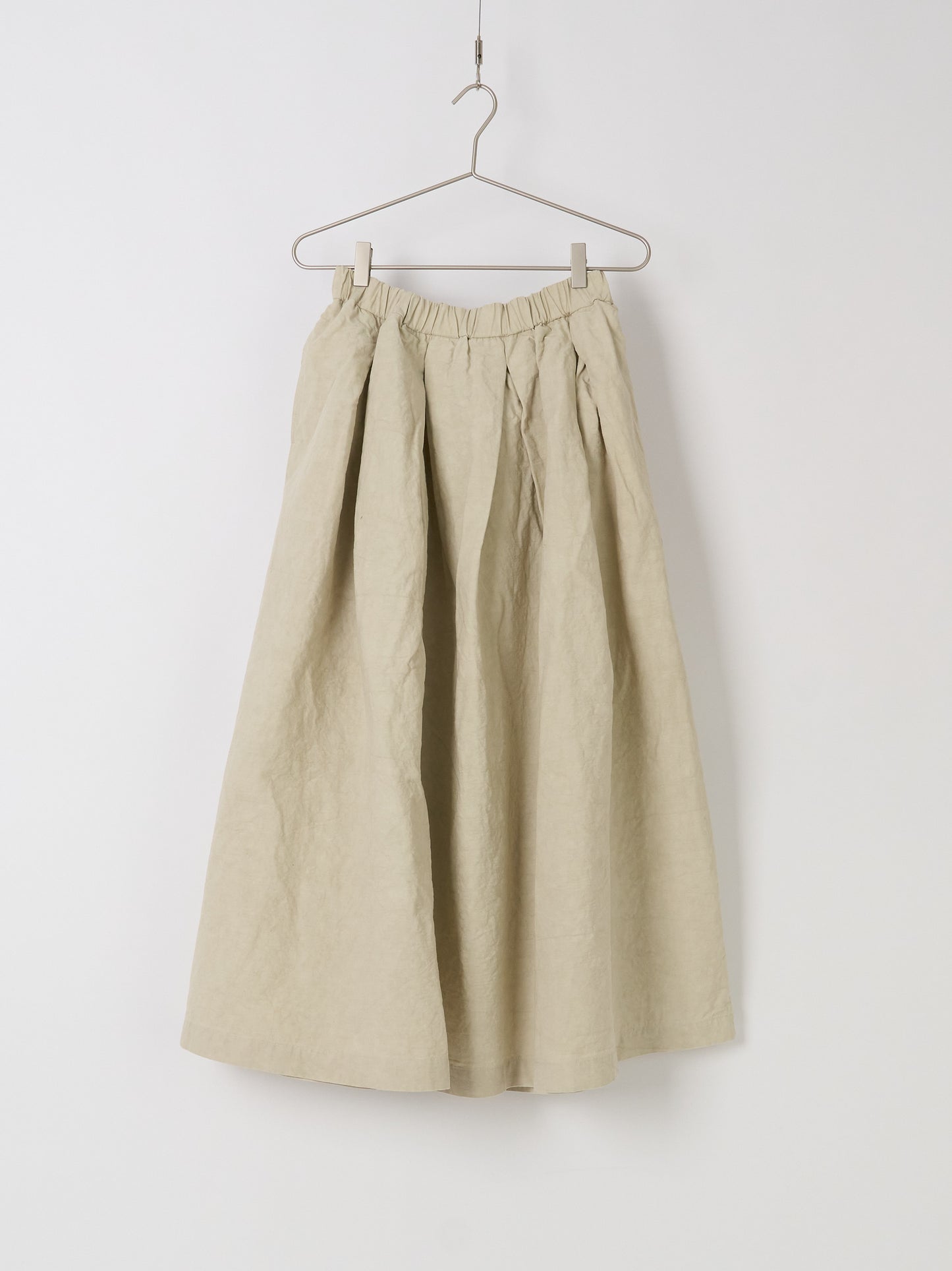 Nuanced Drum-Dyed Skirt - Ivory