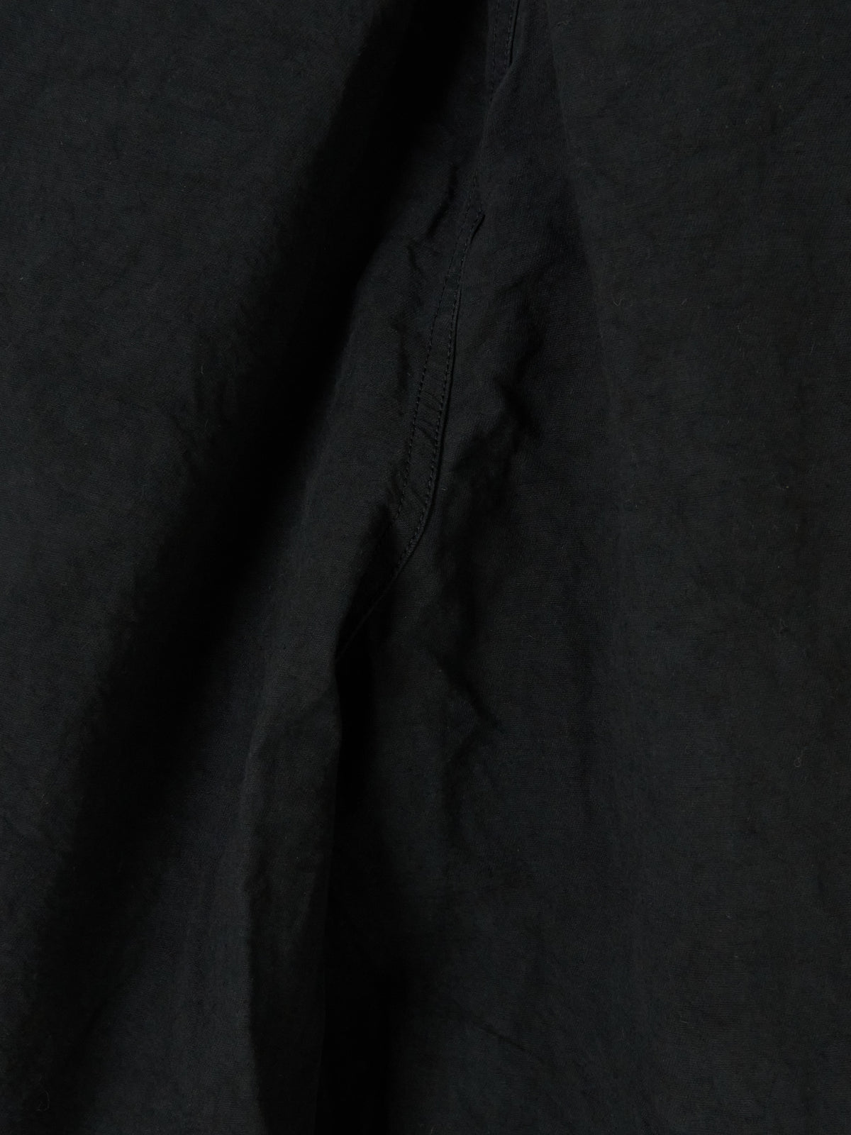 Nuanced Drum-Dyed Trousers - Black
