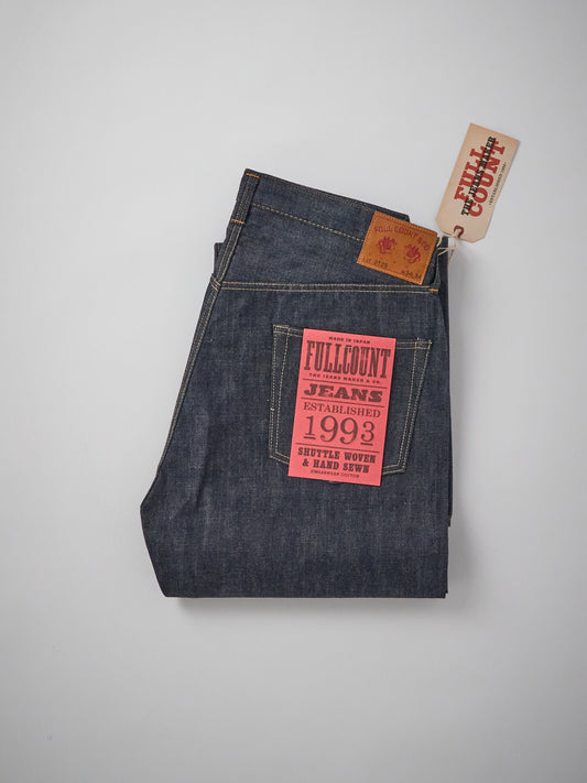 0105 Wide Denim 13.7oz Non Wash - Indigo