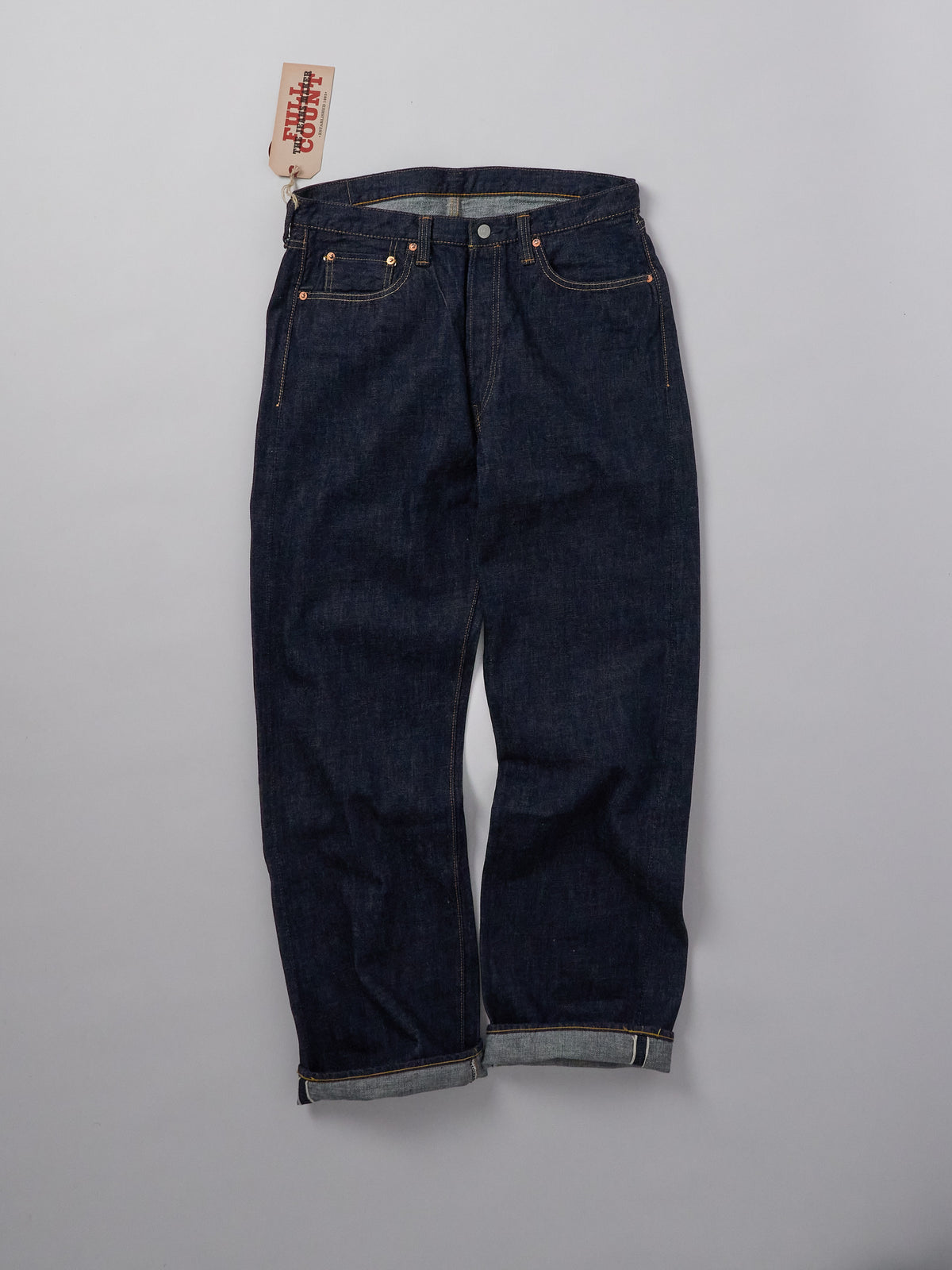 0105W Wide Denim 13.7oz One Wash - Indigo