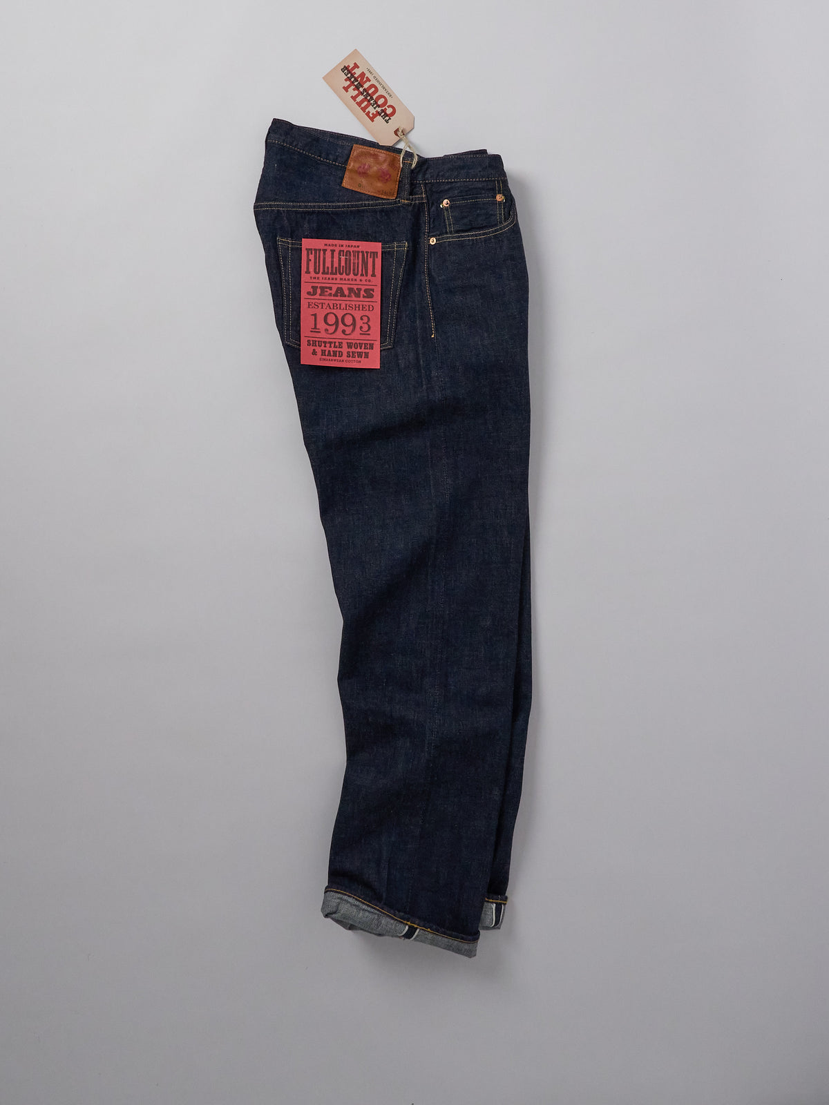 0105W Wide Denim 13.7oz One Wash - Indigo