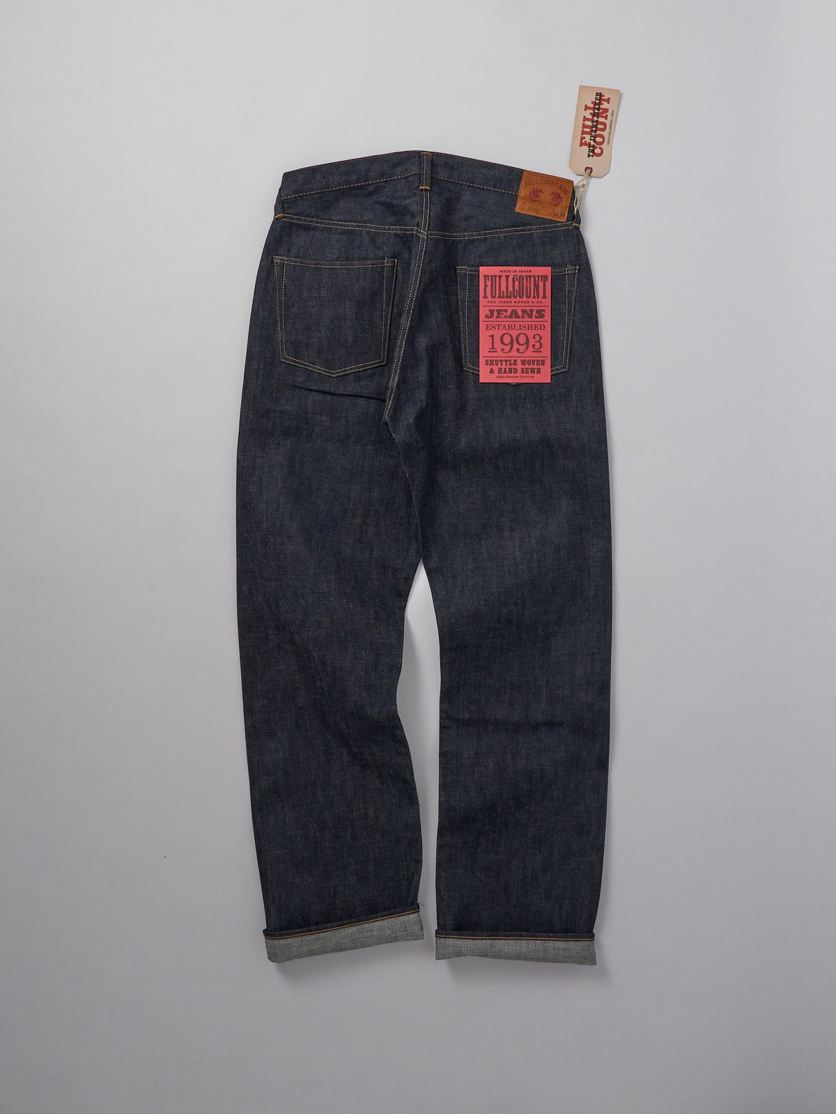 0105 Wide Denim 13.7oz Non Wash - Indigo