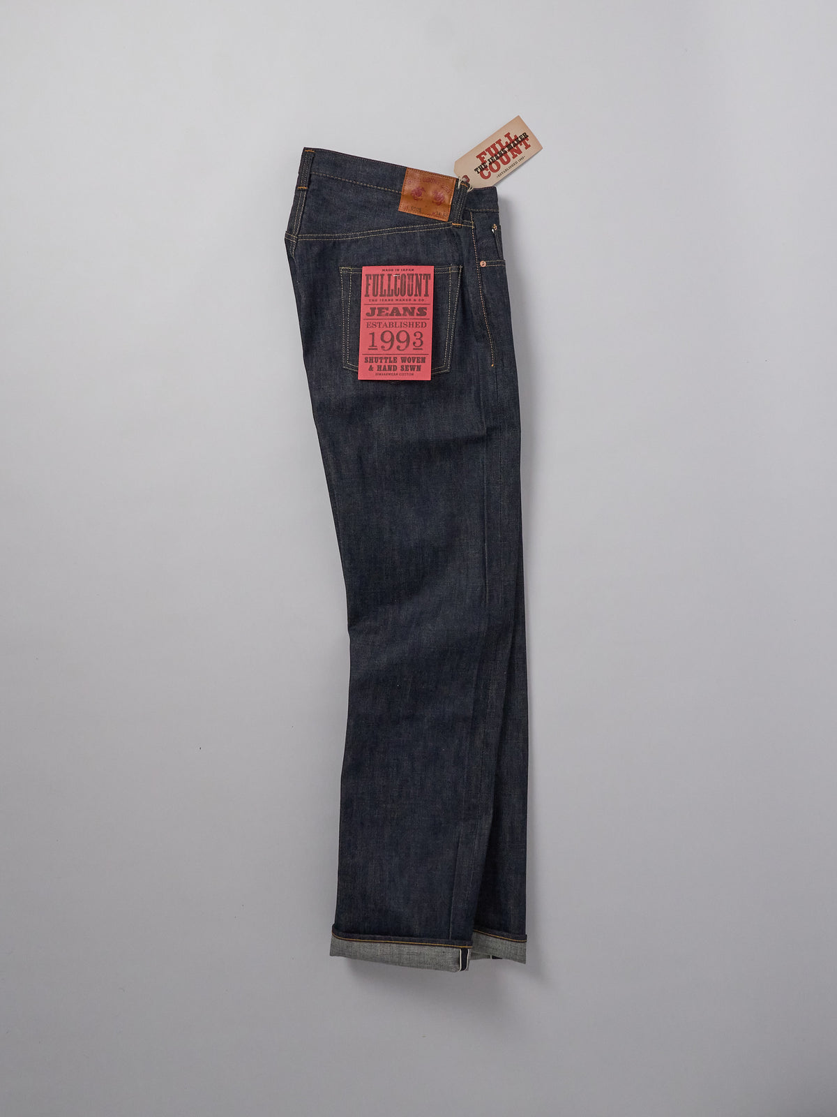 0105 Wide Denim 13.7oz Non Wash - Indigo