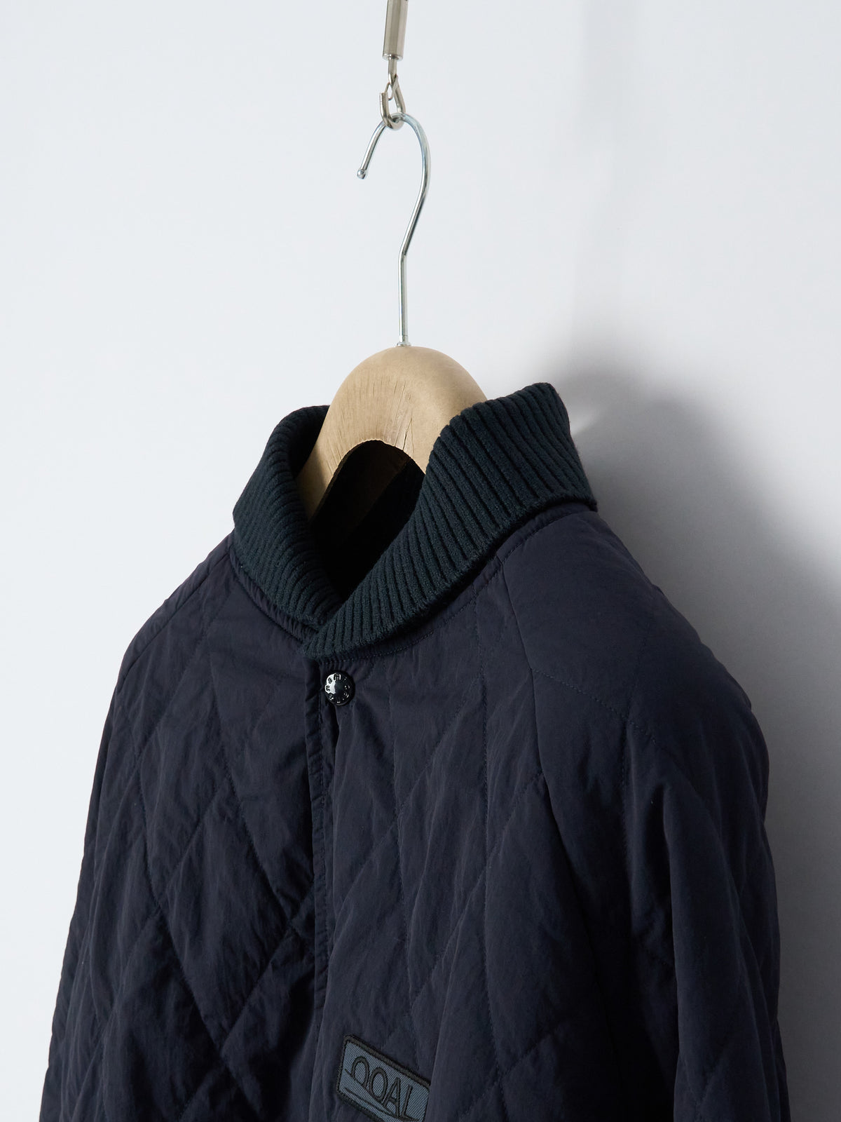 OOAL Quilting Varsity Jacket - Dark Navy