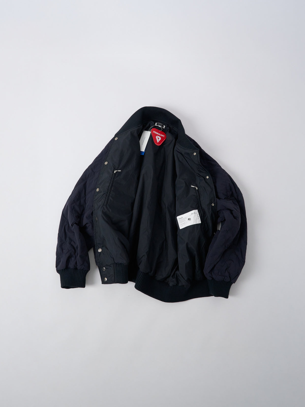 OOAL Quilting Varsity Jacket - Dark Navy