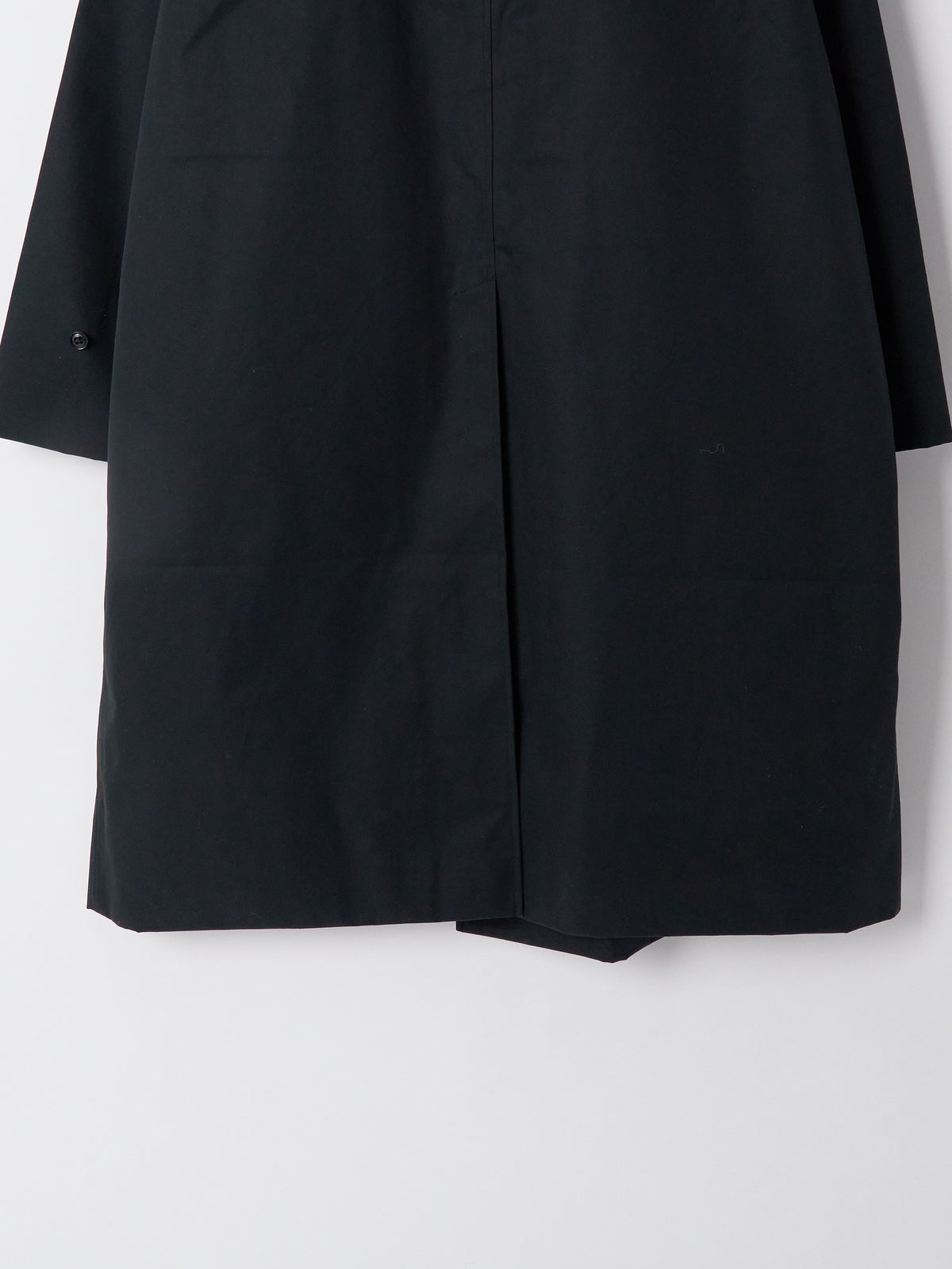 2L Cotton GORE-TEX Balmacaan Coat - Black