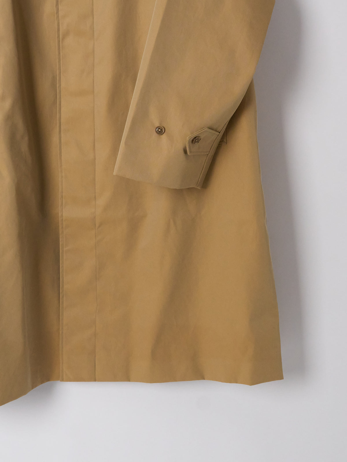 2L Cotton GORE-TEX Balmacaan Coat - Beige