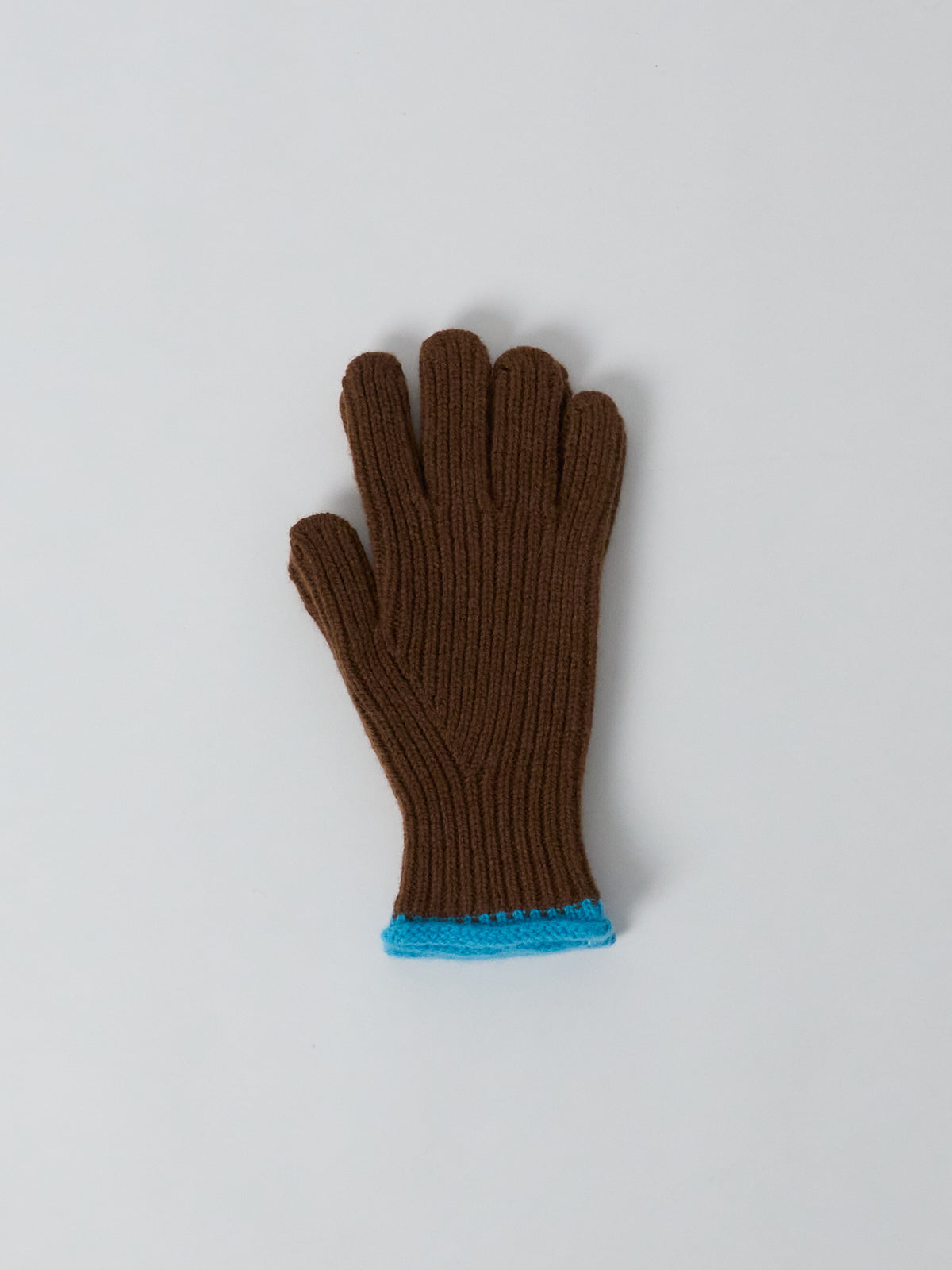 Wind It Up Ribbed Gloves - Wood