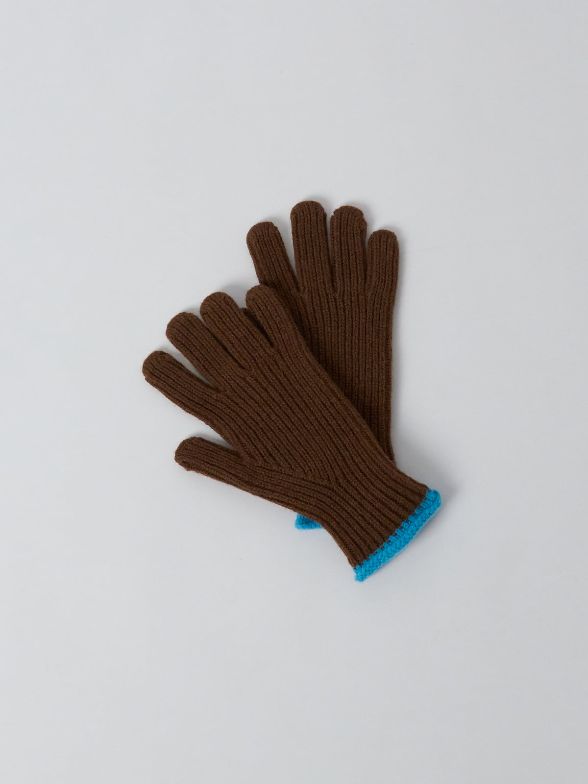 Wind It Up Ribbed Gloves - Wood