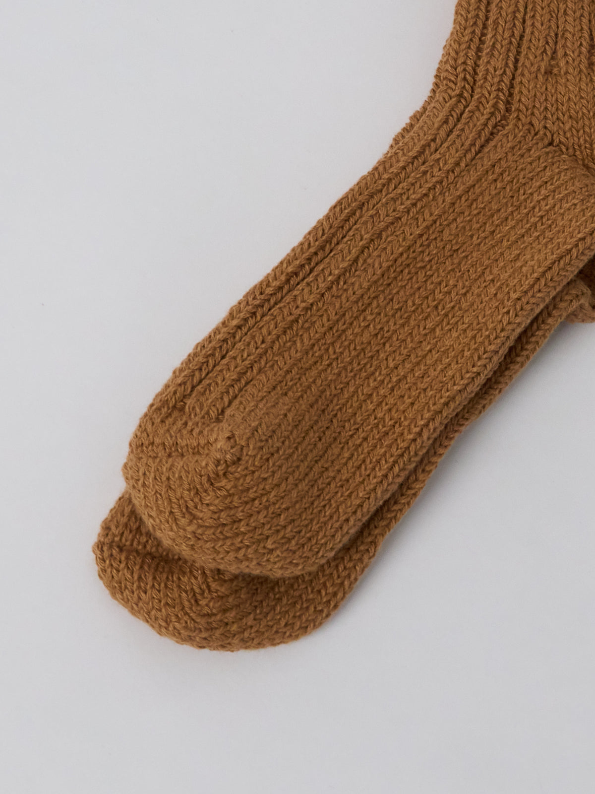 Organic Cotton Low Gauge Socks - Brown