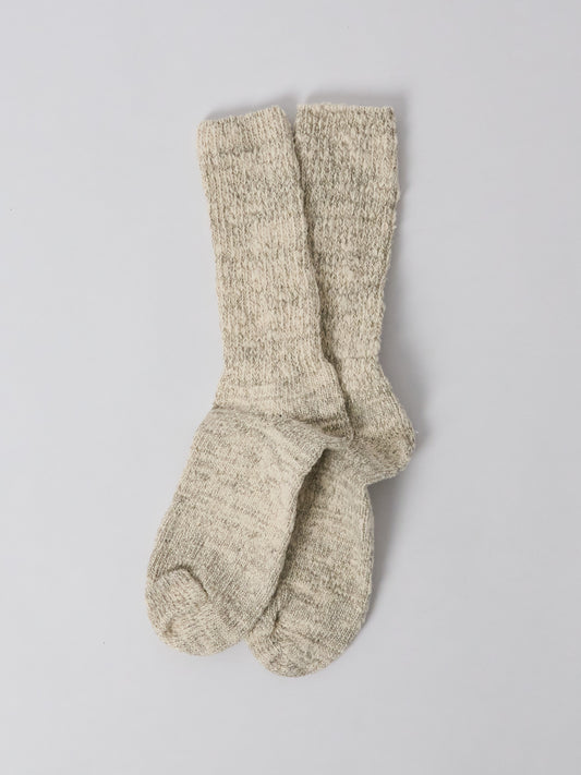 Garabou Organic Cotton Slipper Socks - Green