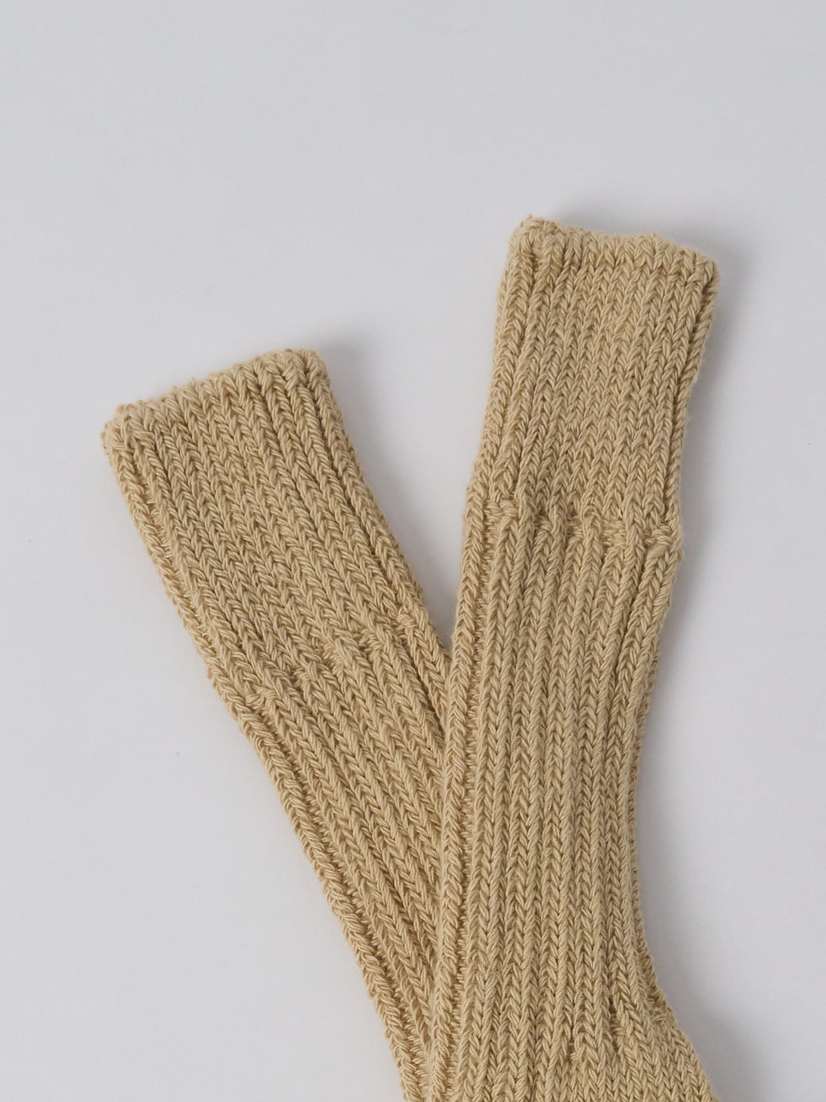 Organic Cotton Low Gauge Socks - Green