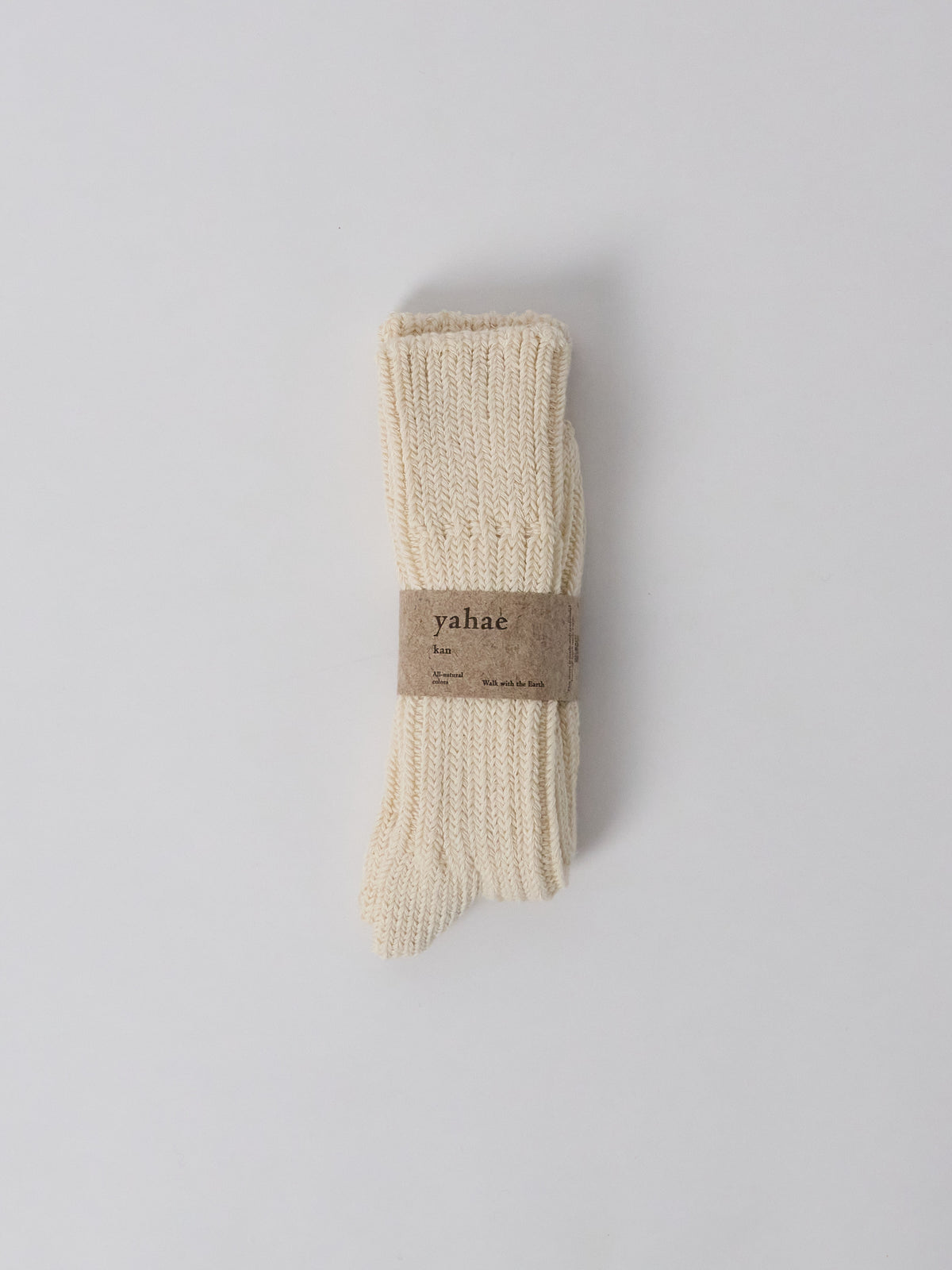 Organic Cotton Low Gauge Socks - Natural