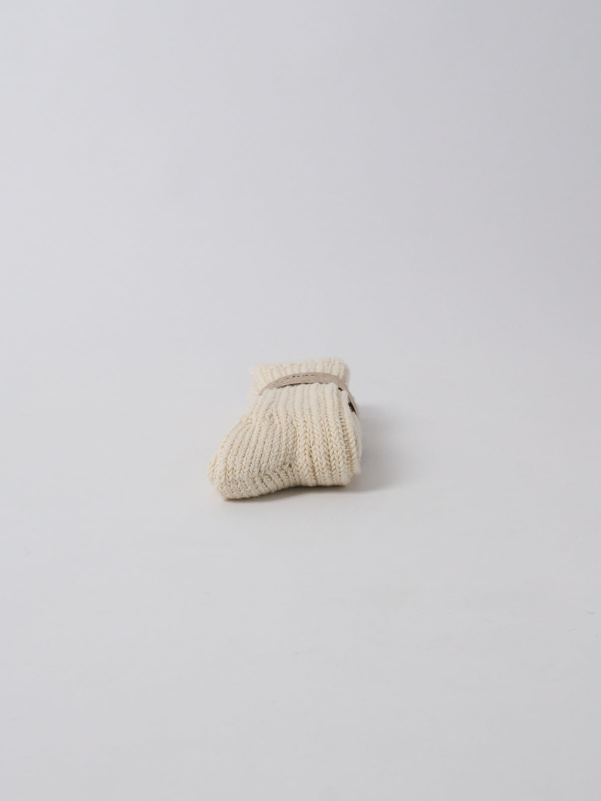 Organic Cotton Low Gauge Socks - Natural