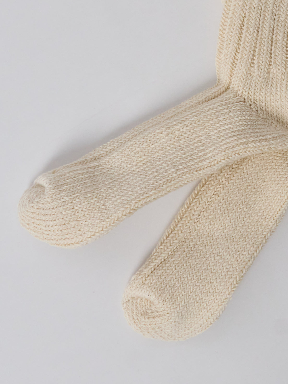 Organic Cotton Low Gauge Socks - Natural