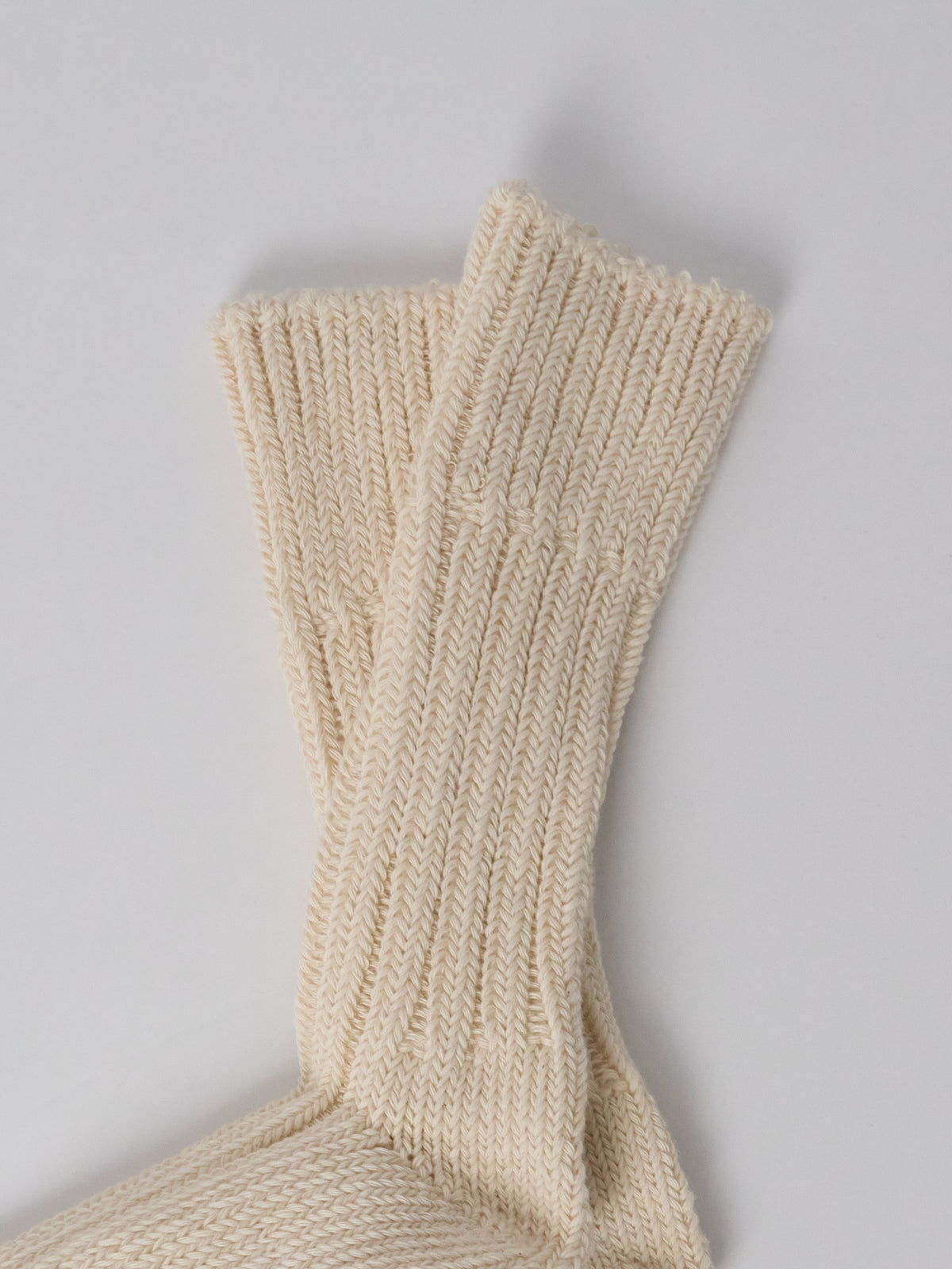 Organic Cotton Low Gauge Socks - Natural