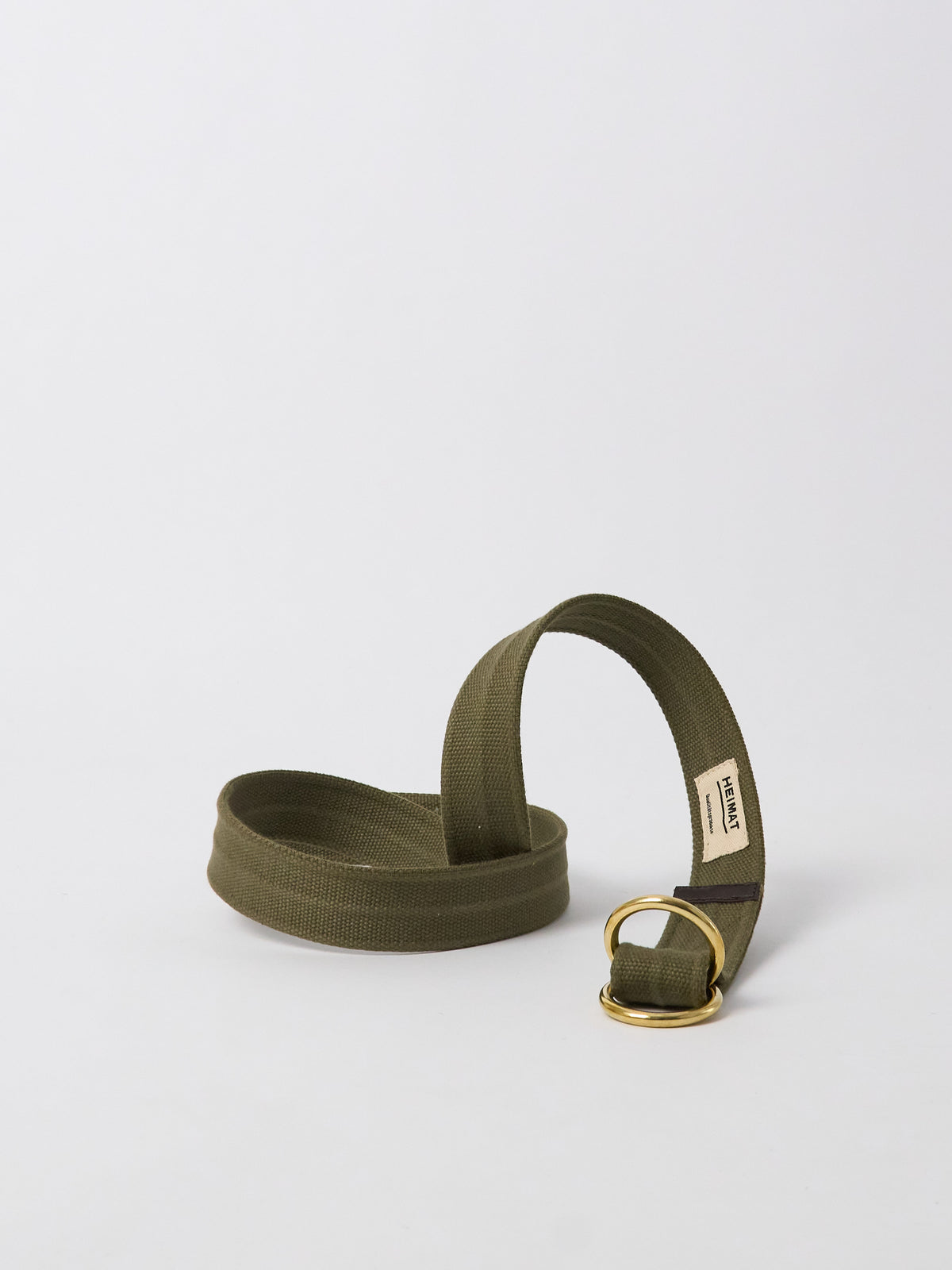 Regatta Belt Cotton Canvas - Military Green