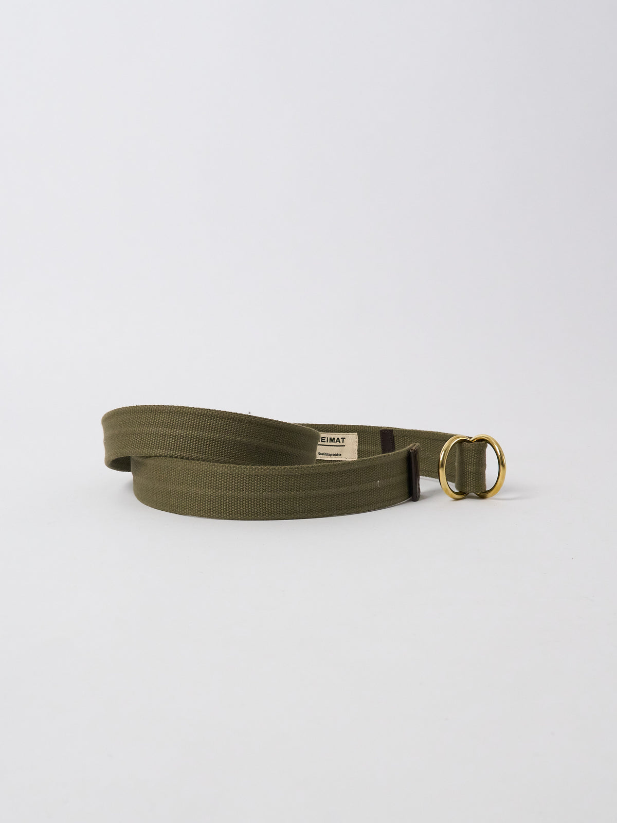Regatta Belt Cotton Canvas - Military Green