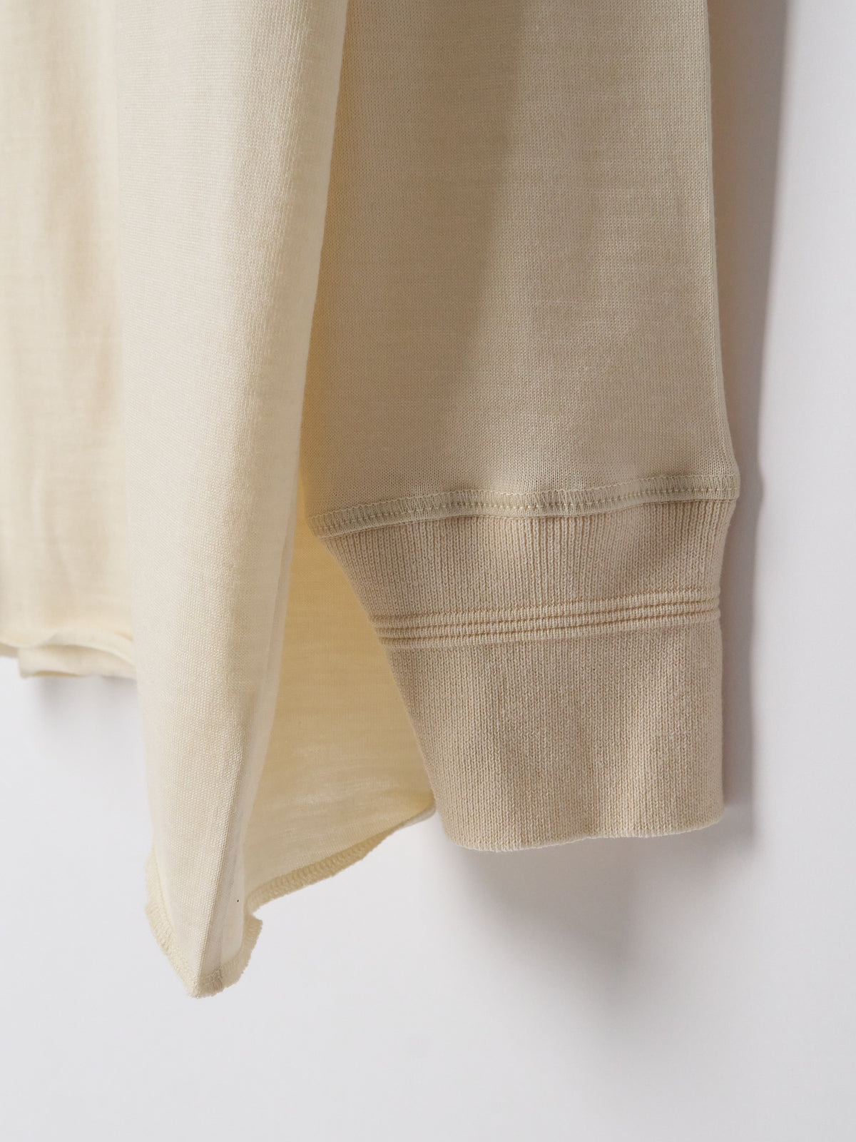 Raglan Long Sleeve Merino - Seashell