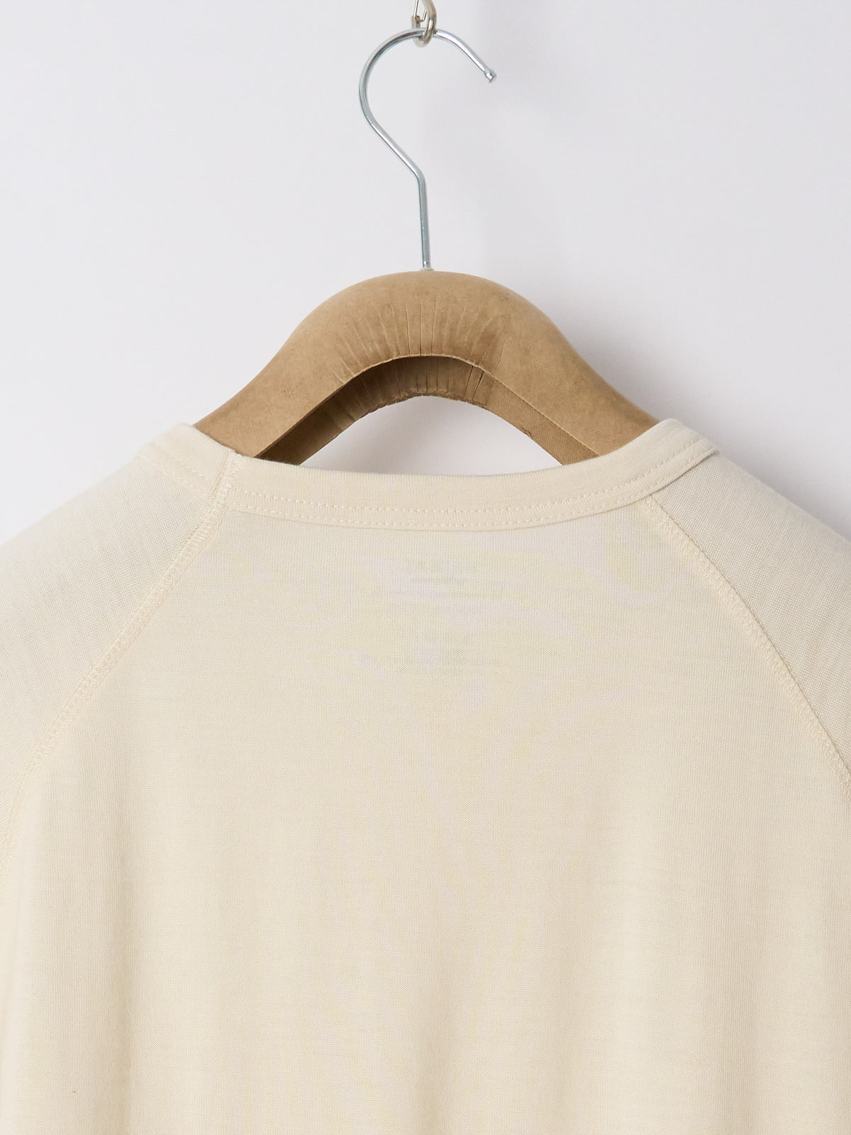 Raglan Long Sleeve Merino - Seashell