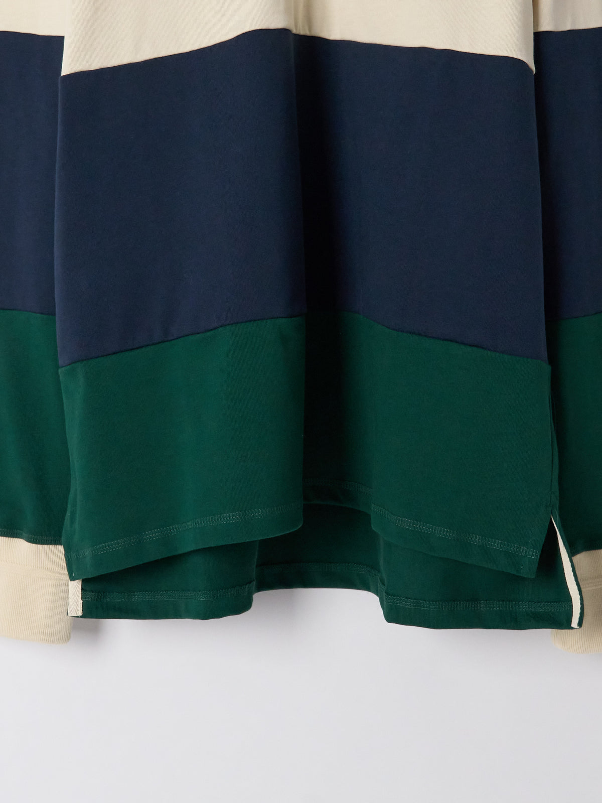 Raglan Rugby - Tannen Gruen Seashell Ink
