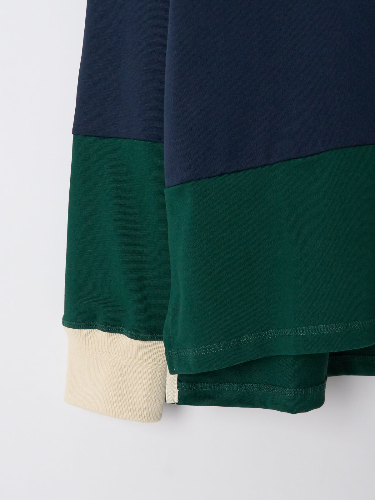 Raglan Rugby - Tannen Gruen Seashell Ink
