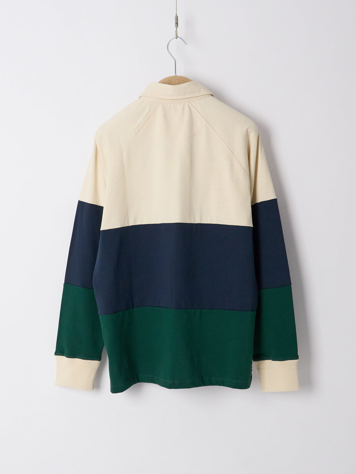 Raglan Rugby - Tannen Gruen Seashell Ink
