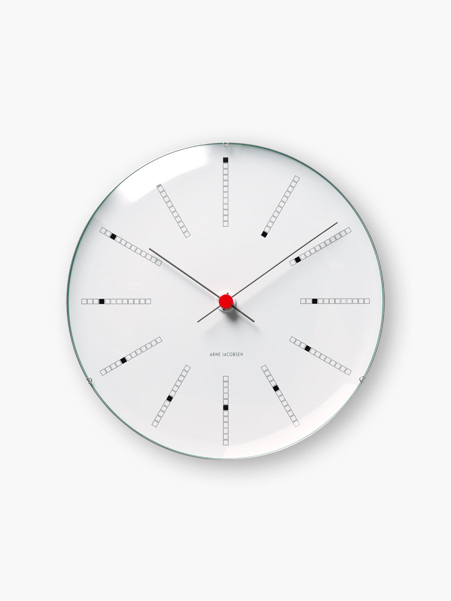 Bankers Wall Clock White