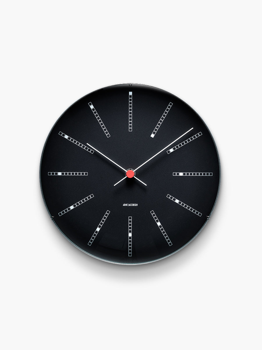 Bankers Wall Clock Black