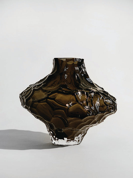 Canyon Vase - Large Smoke