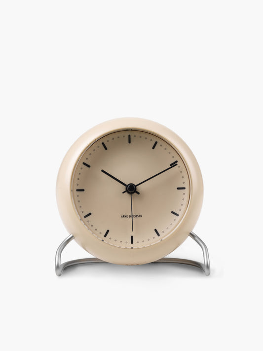 City Hall Table Clock Mat Sand