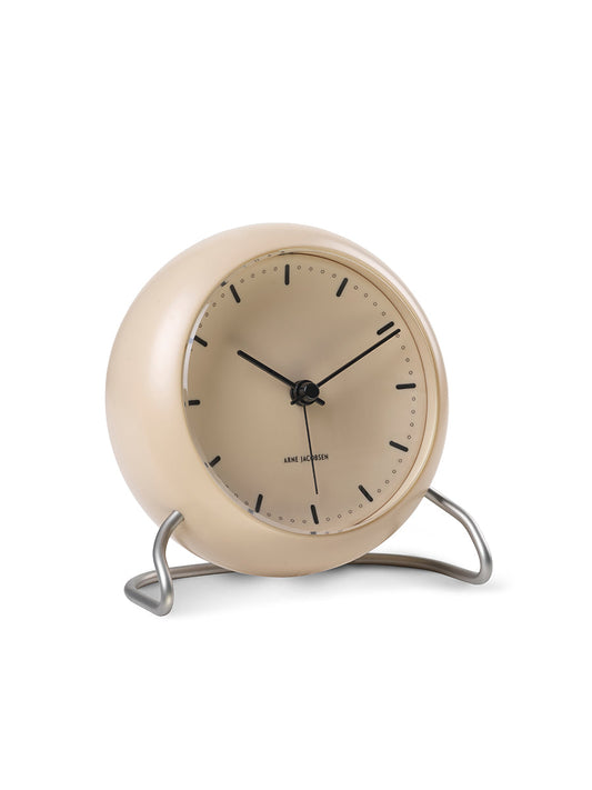 City Hall Table Clock Mat Sand